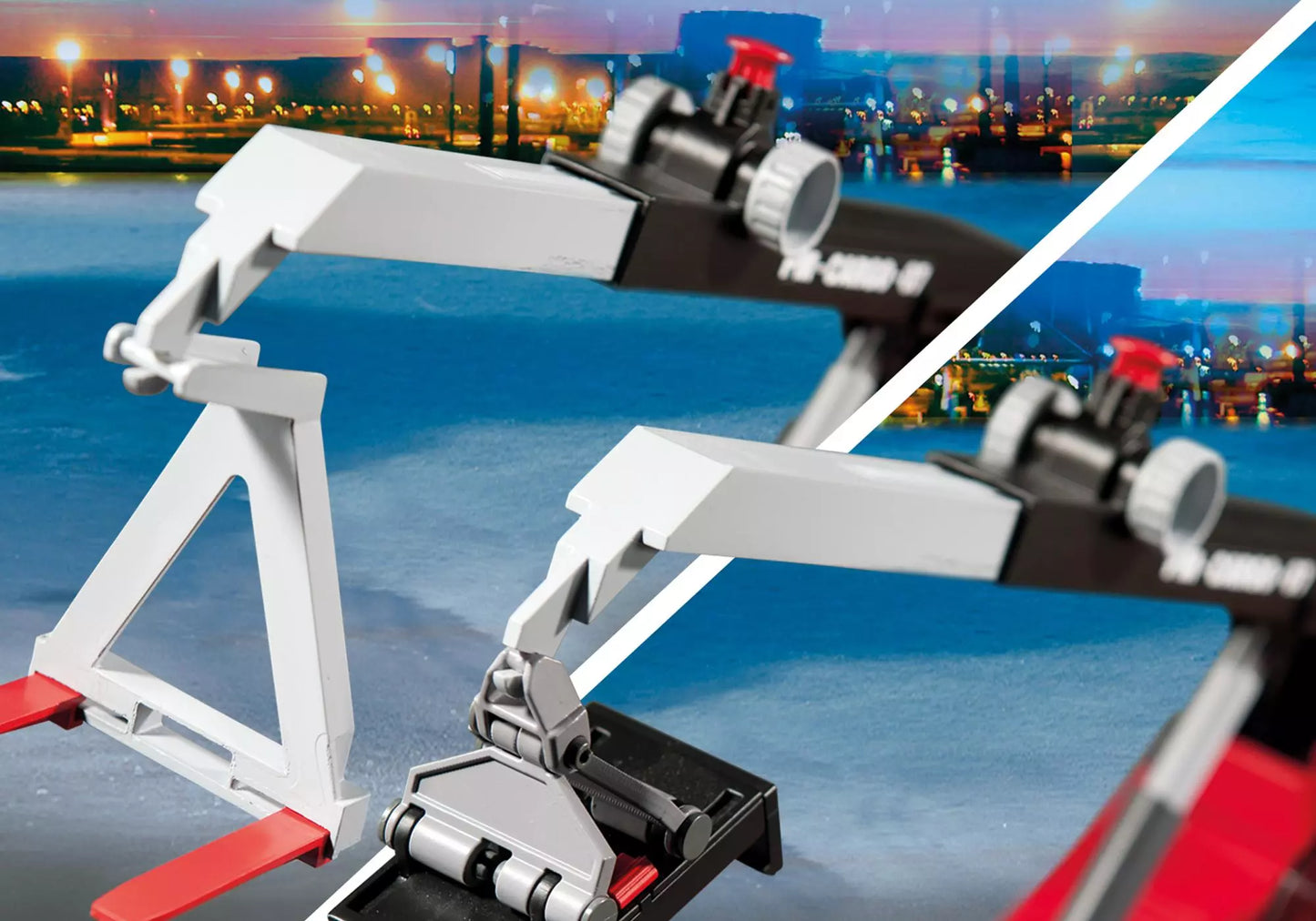 Playmobil 5256 Sammlerstück City Action Großer Containerstapler - plegobil