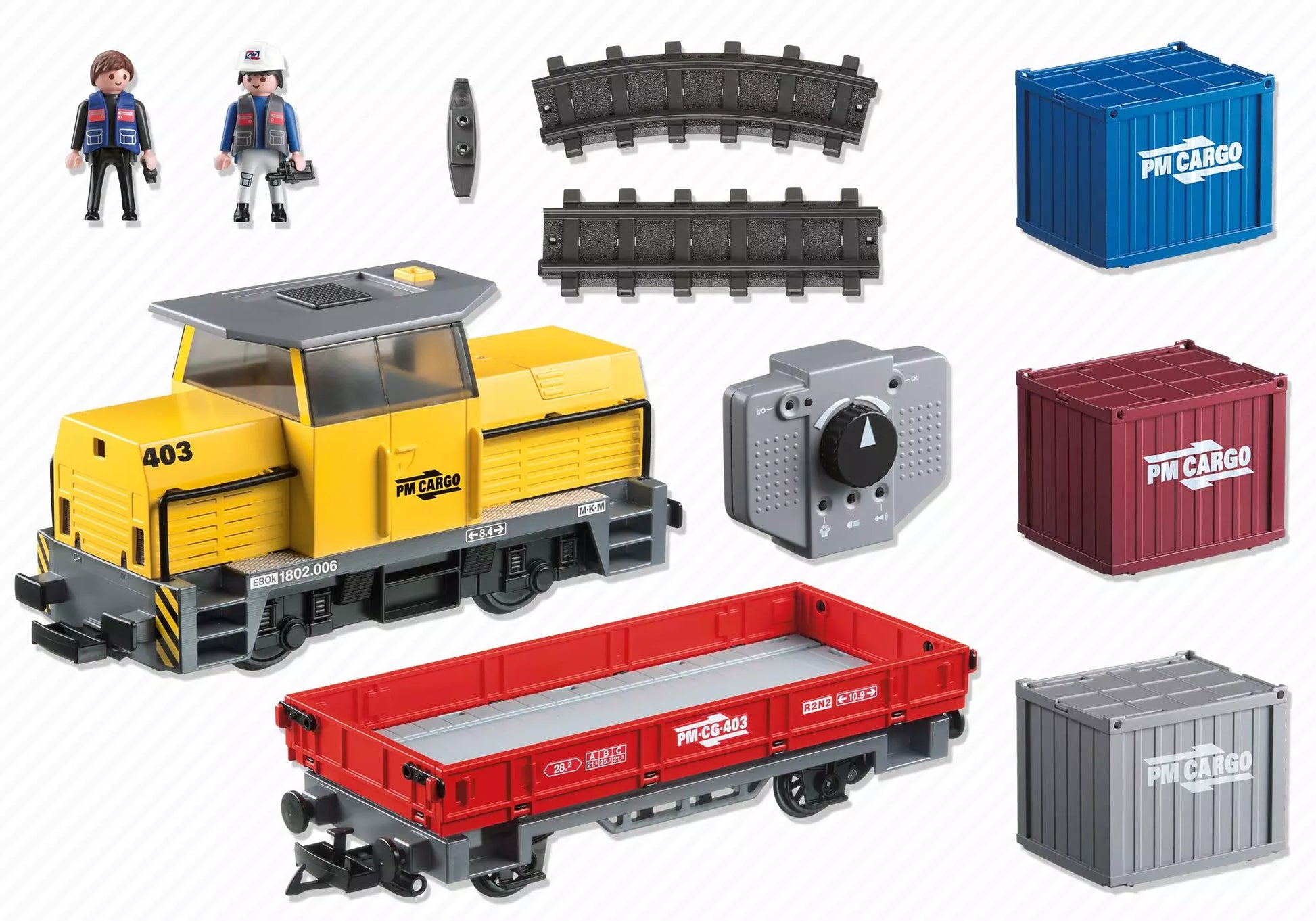 Playmobil 5258 Sammlerstück RC Train Diesellok - plegobil