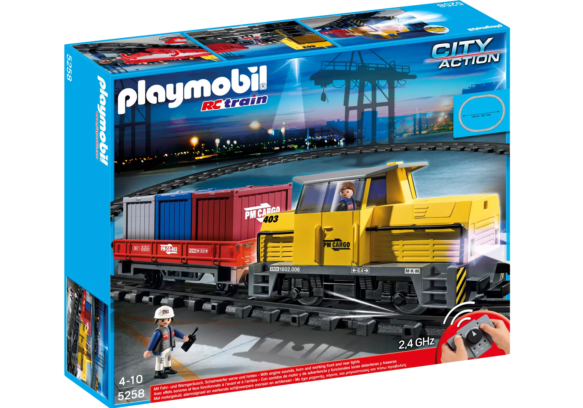 Playmobil 5258 Sammlerstück RC Train Diesellok - plegobil