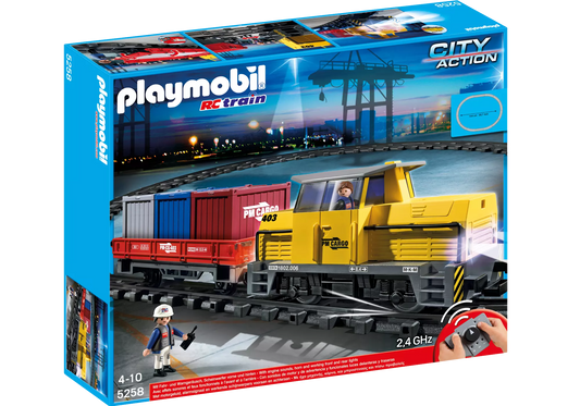 Playmobil 5258 Sammlerstück RC Train Diesellok - plegobil