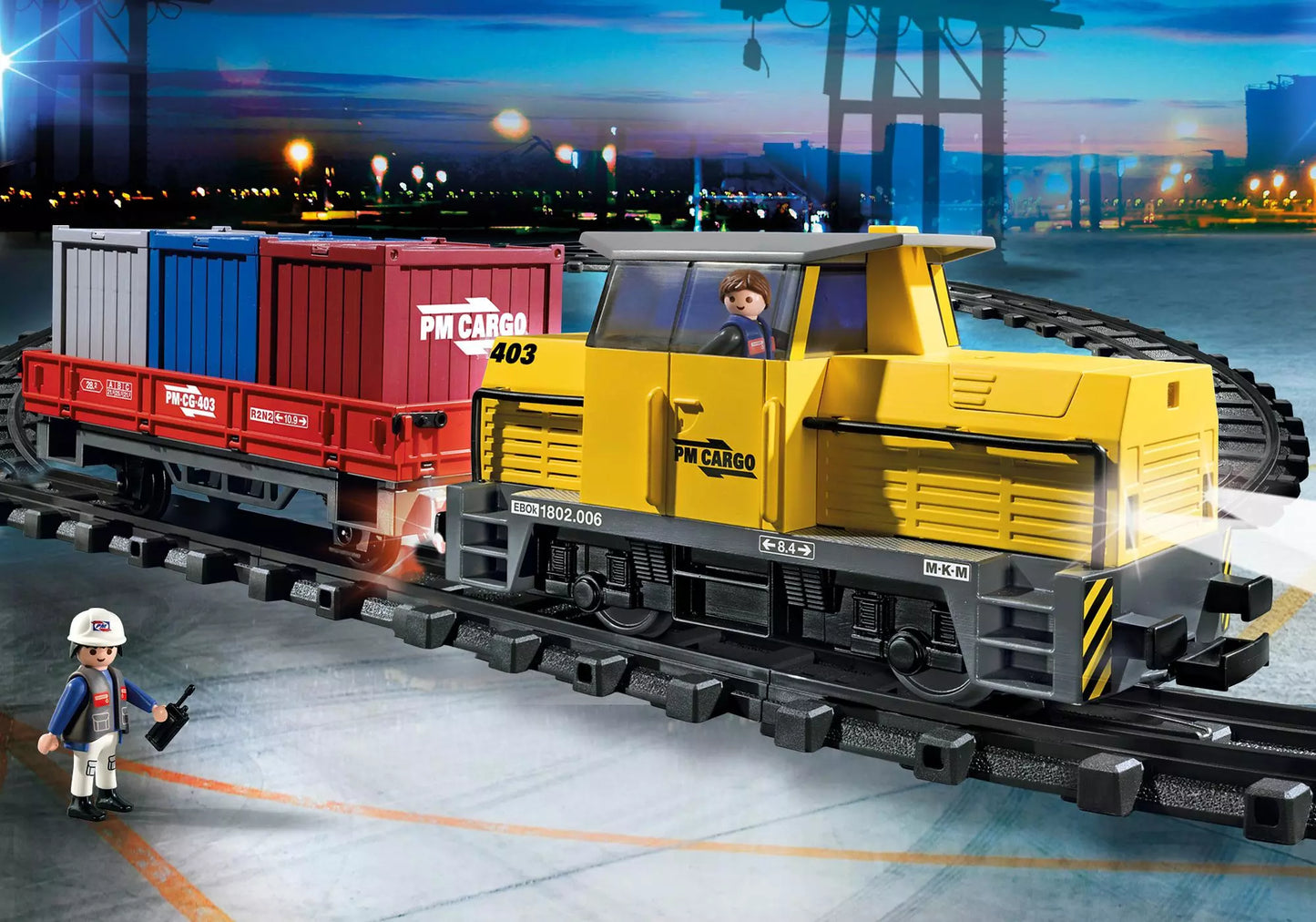 Playmobil 5258 Sammlerstück RC Train Diesellok - plegobil