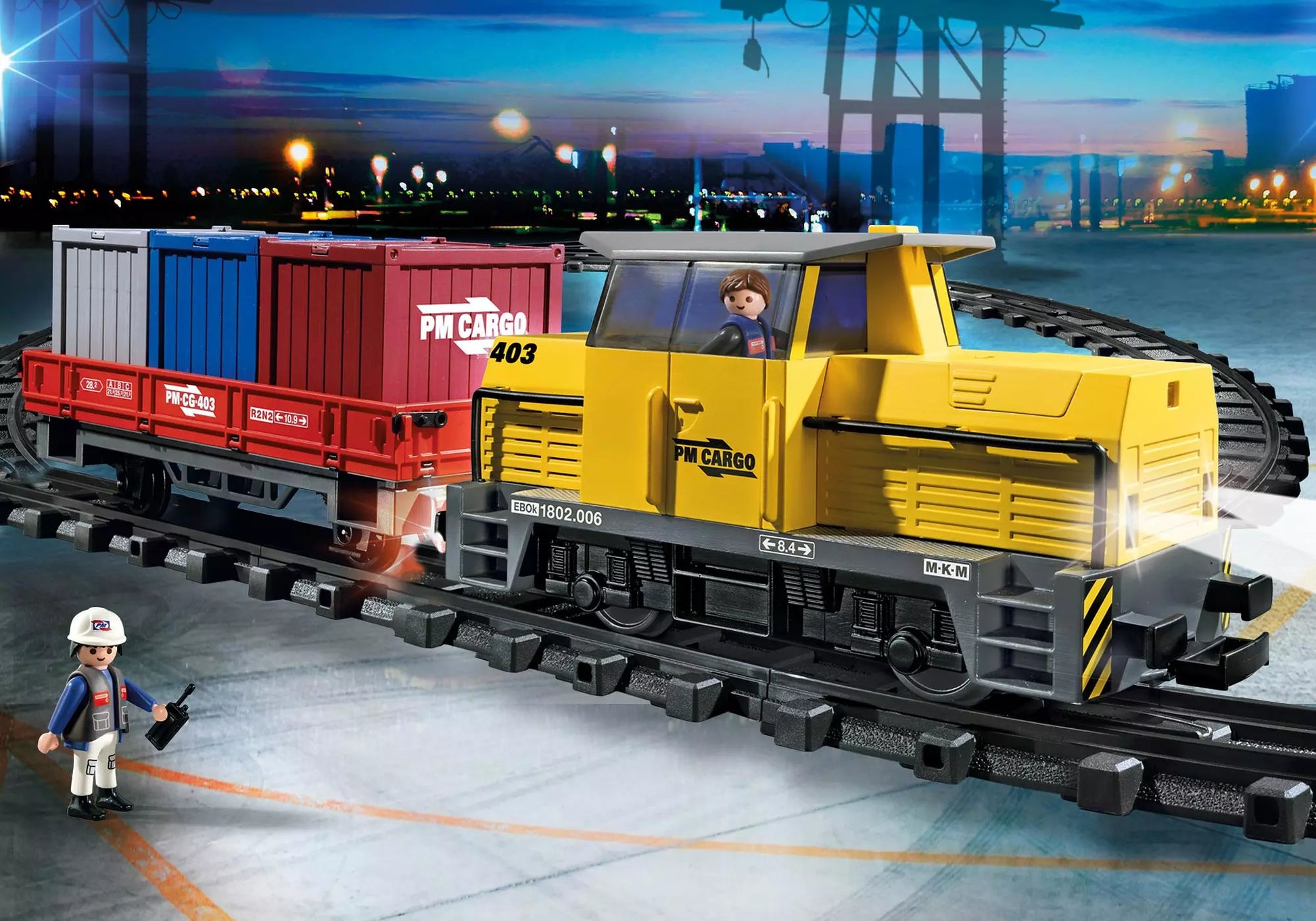 Playmobil 5258 Sammlerstück RC Train Diesellok - plegobil