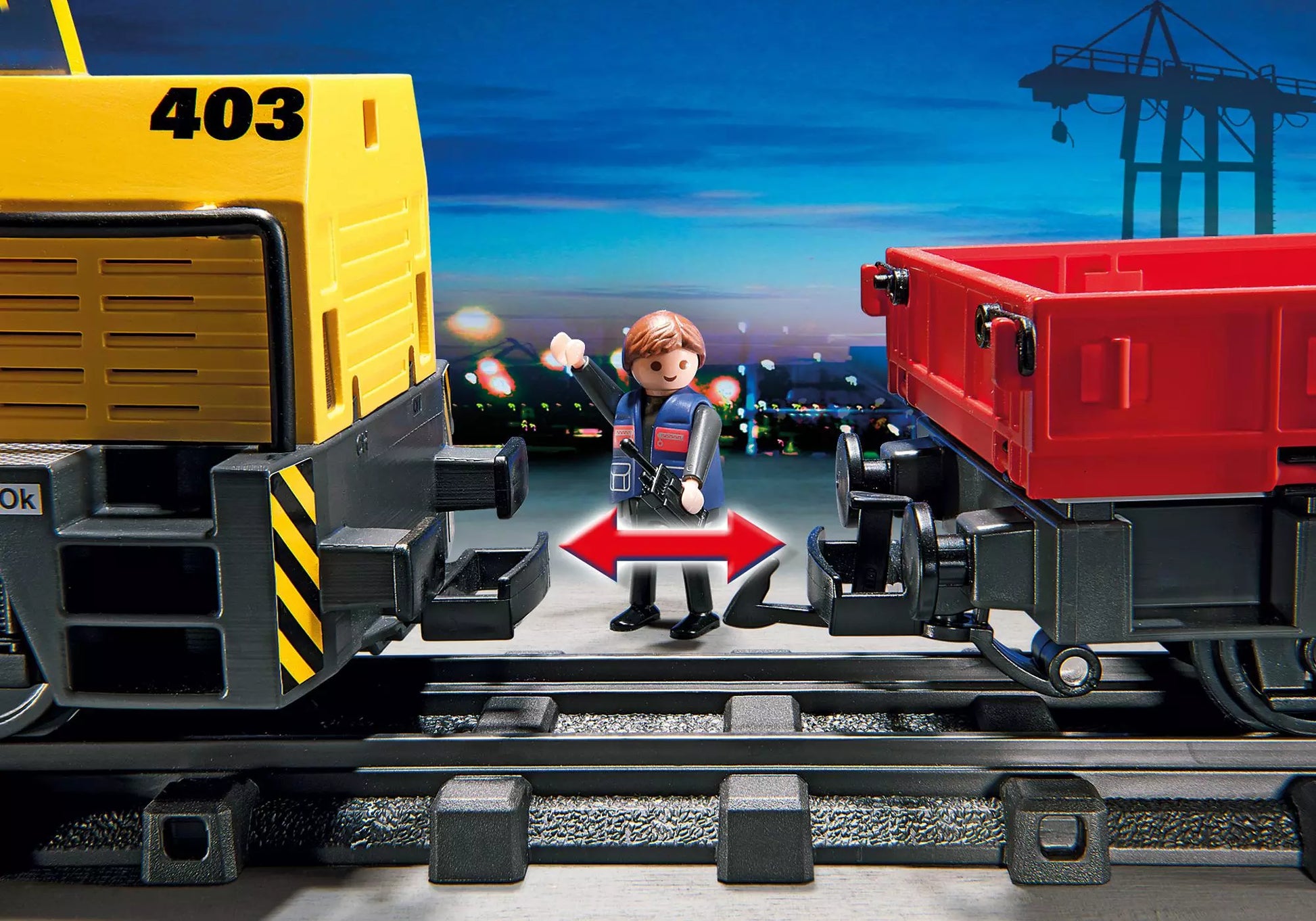 Playmobil 5258 Sammlerstück RC Train Diesellok - plegobil