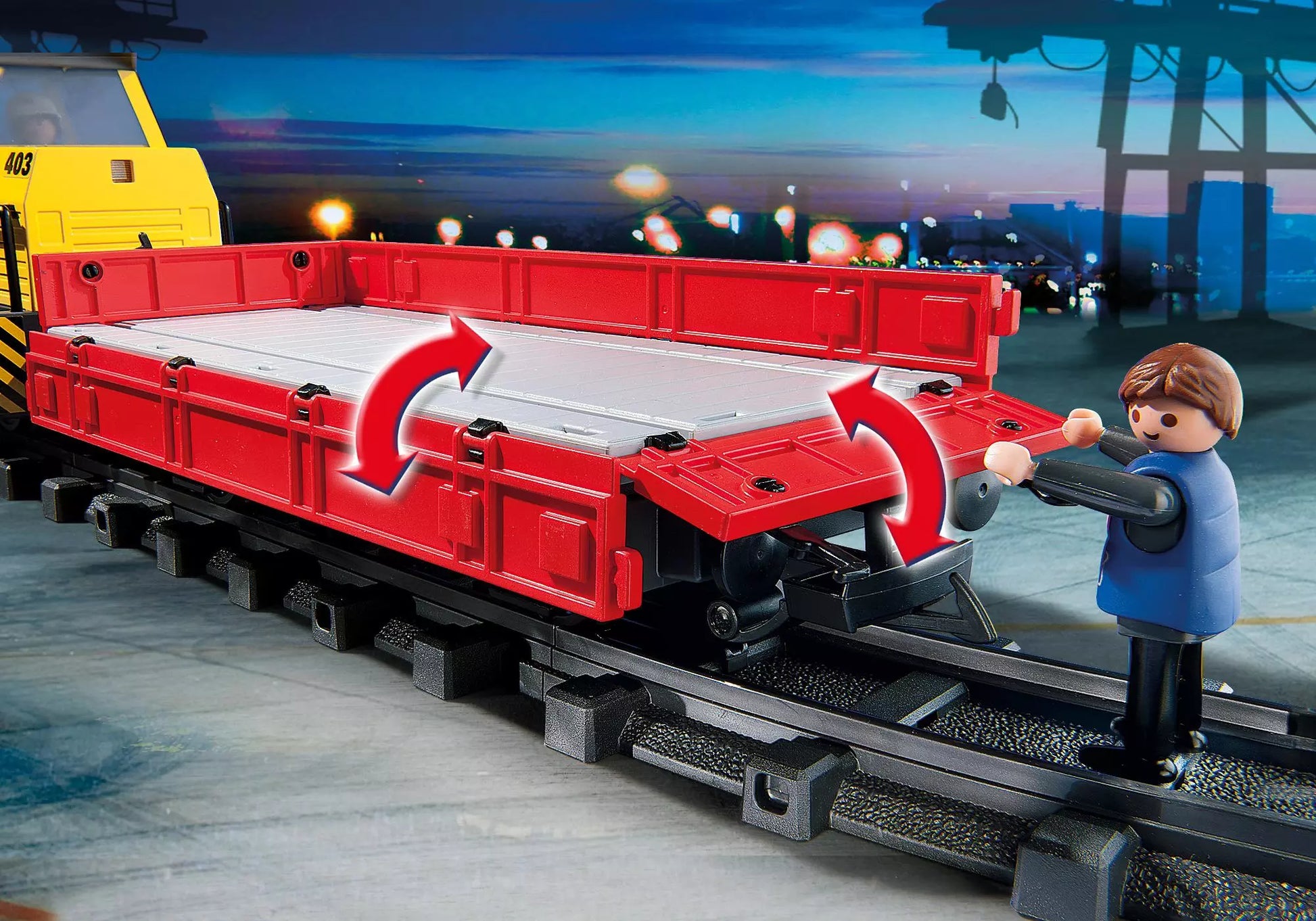 Playmobil 5258 Sammlerstück RC Train Diesellok - plegobil
