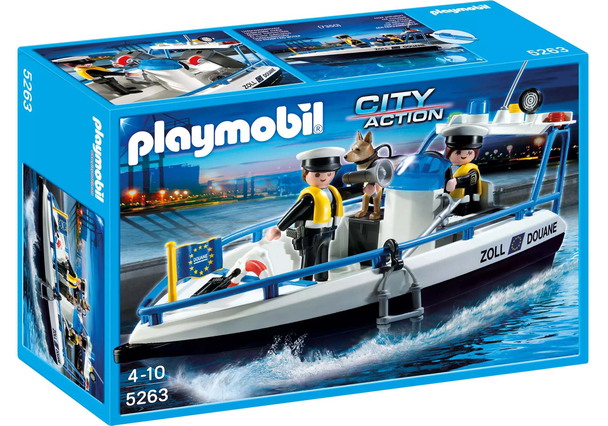 Playmobil 5263 City Action Zollboot - plegobil