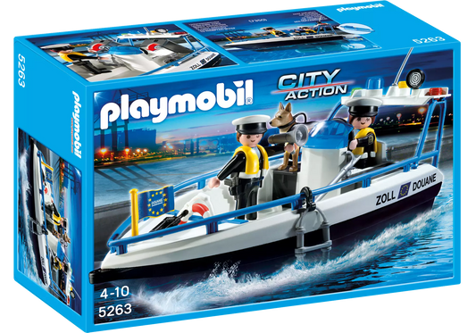 Playmobil 5263 City Action Zollboot - plegobil