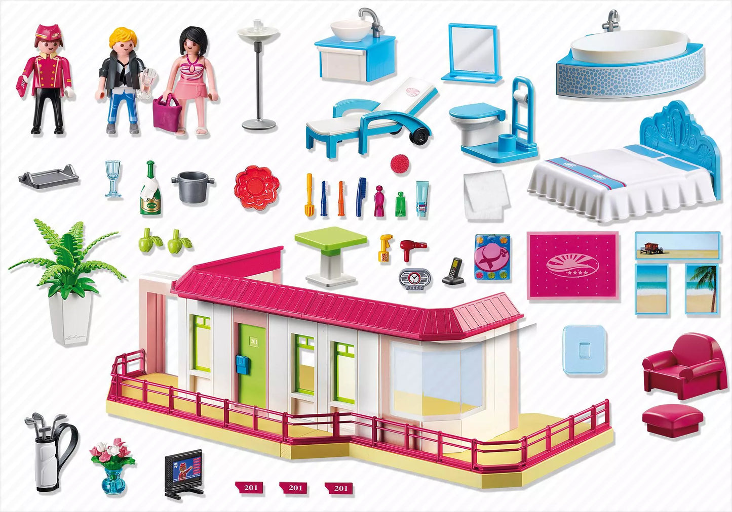 Playmobil 5269 Sammlerstück Summer Fun Bungalow / Suite - plegobil