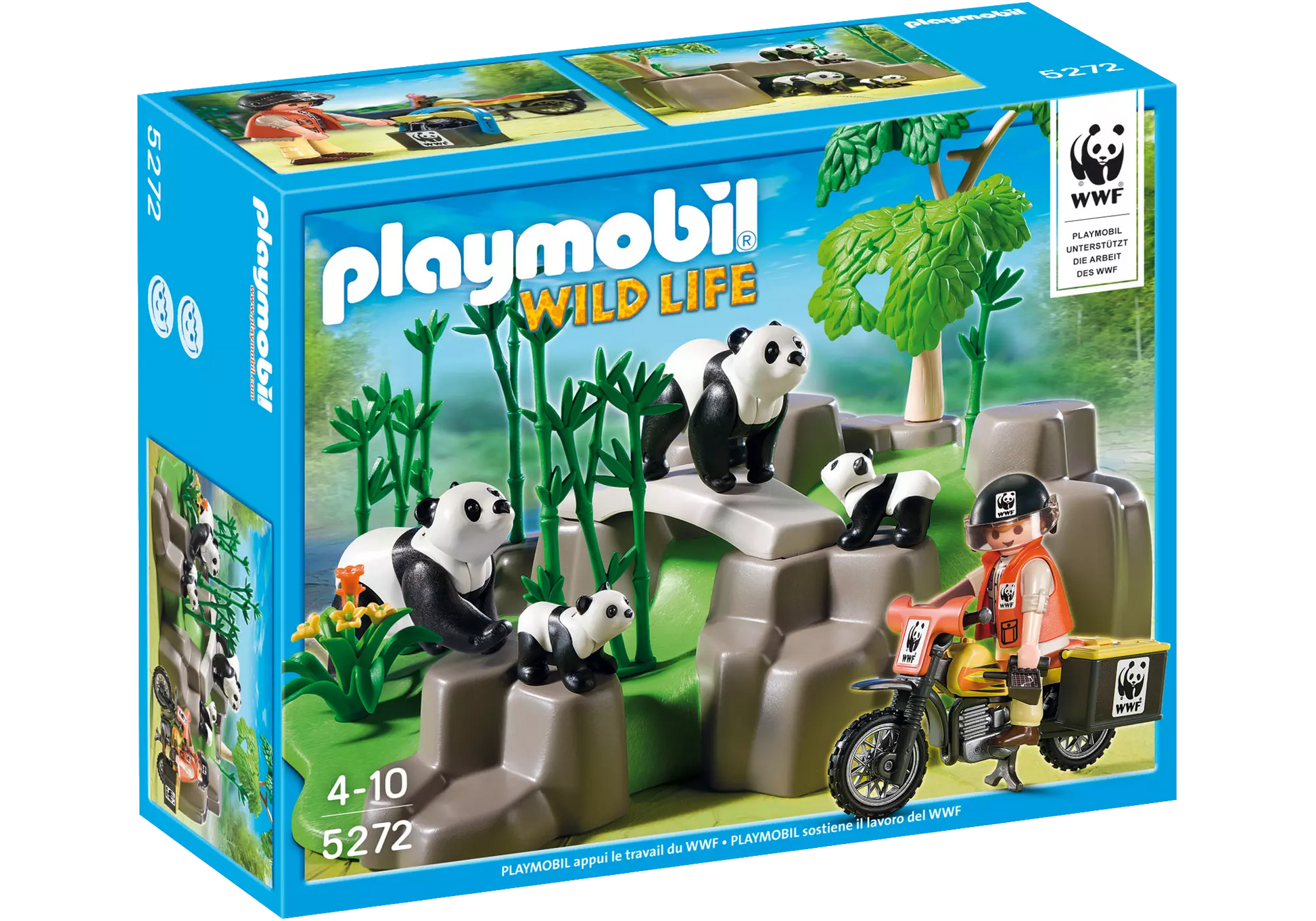 Playmobil 5272 Wild Life Pandaforscher im Bambuswald - plegobil