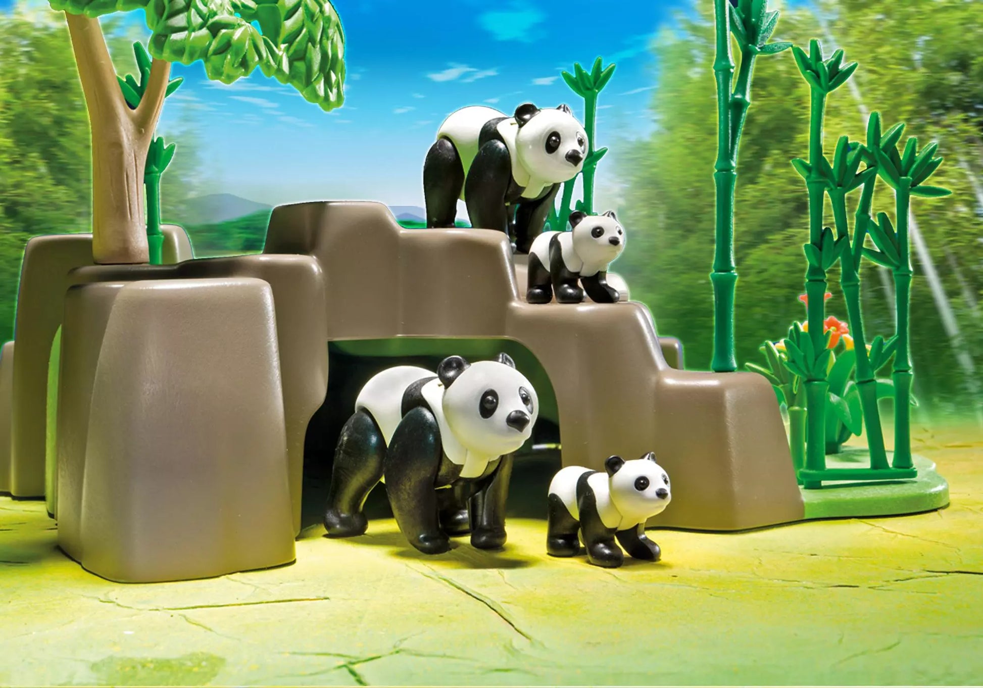 Playmobil 5272 Wild Life Pandaforscher im Bambuswald - plegobil