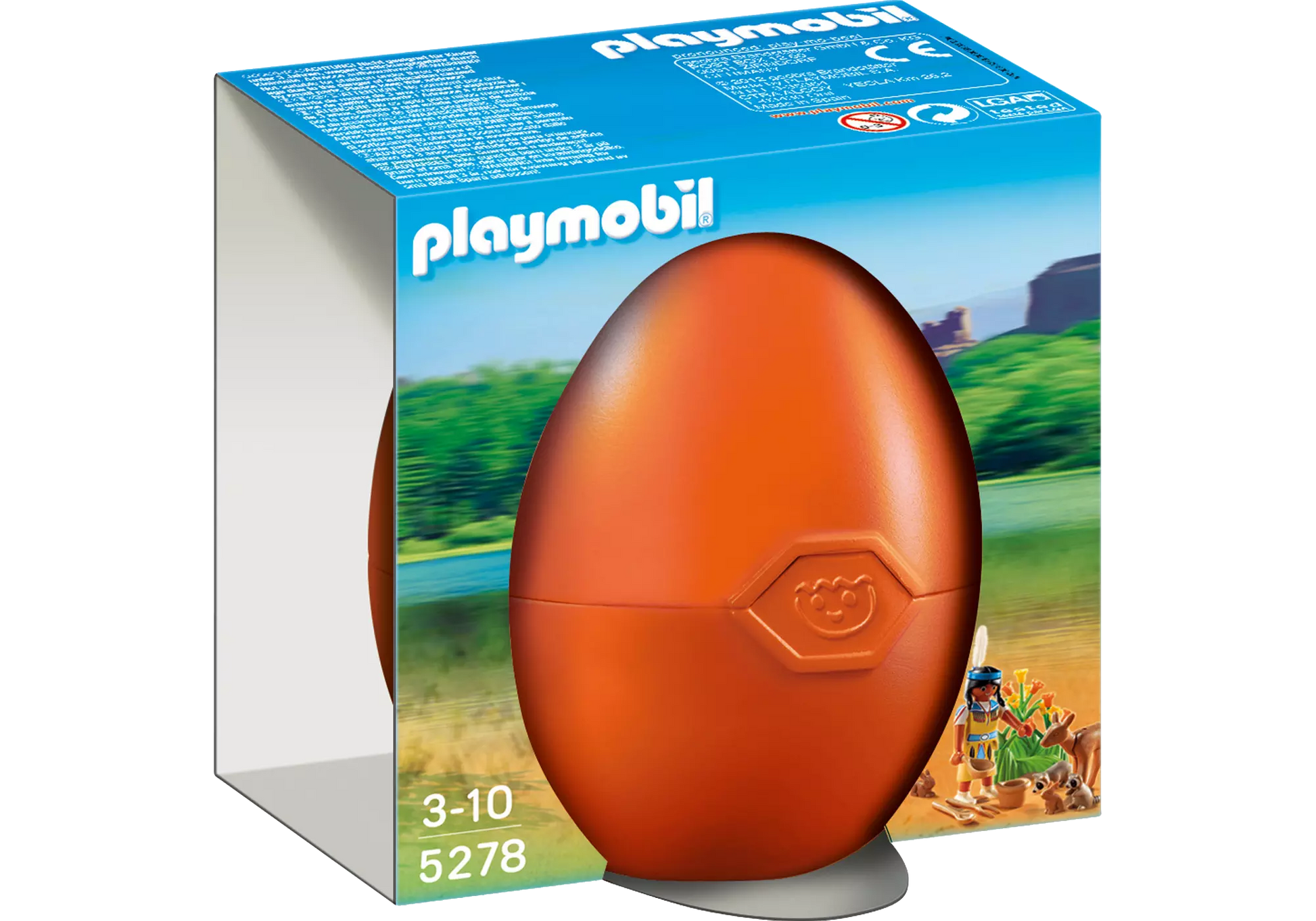 Playmobil 5278 Western Osterei Indianer Mädchen - plegobil