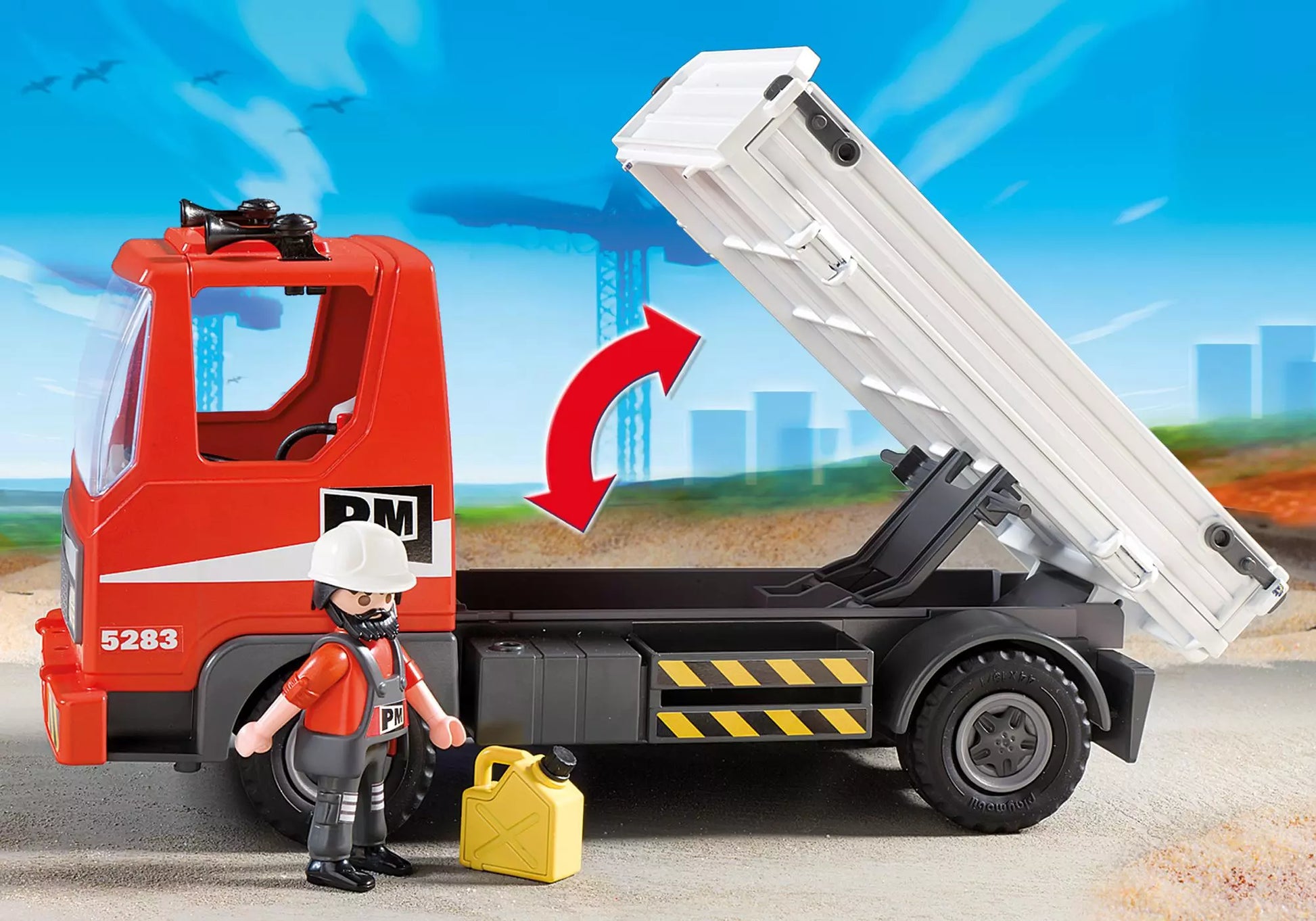 Playmobil 5283 Sammlerstück City Action Baustellen LKW - plegobil