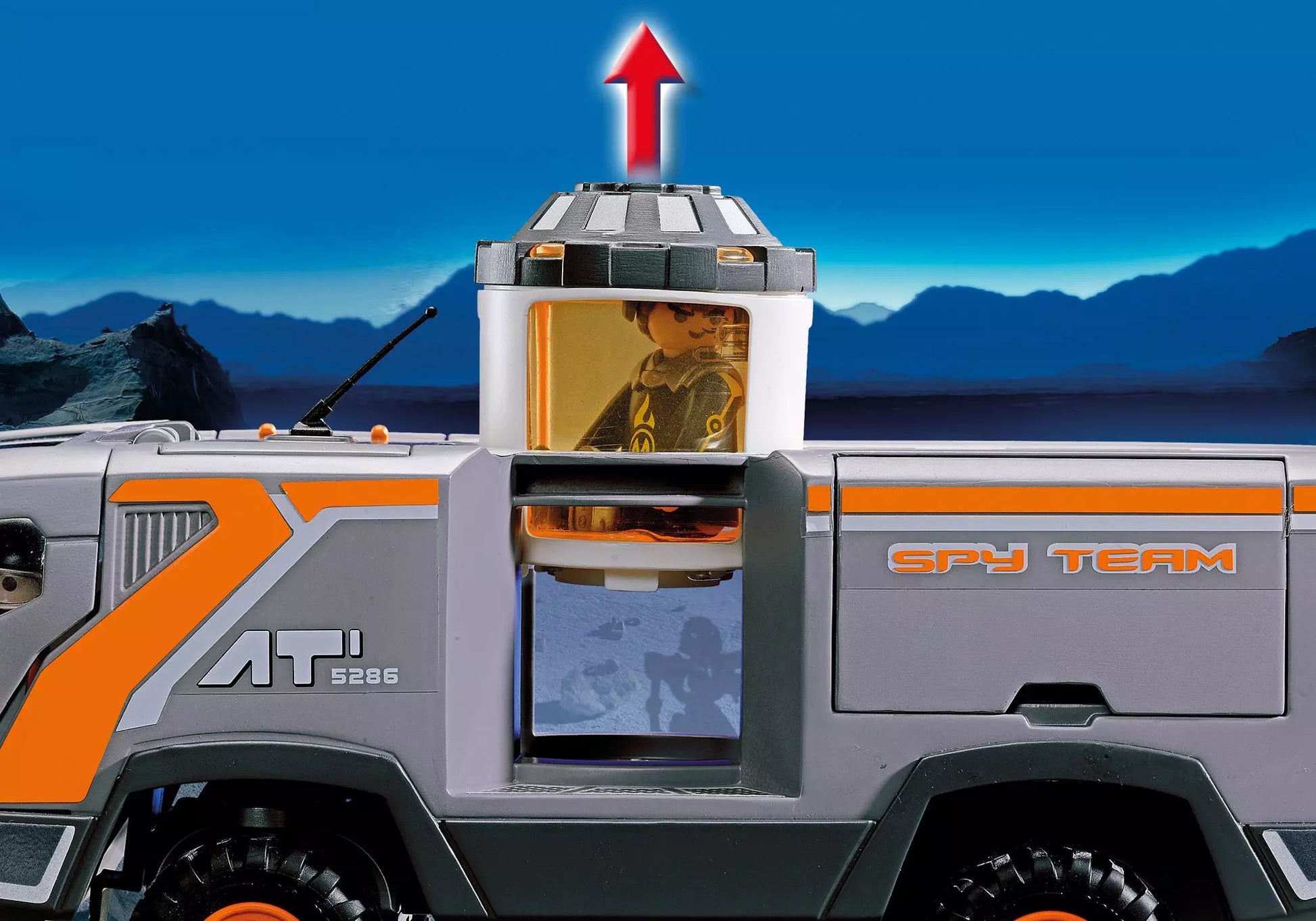 Playmobil 5286 Sammlerstück Top Agents Spy Team Commander Truck - plegobil