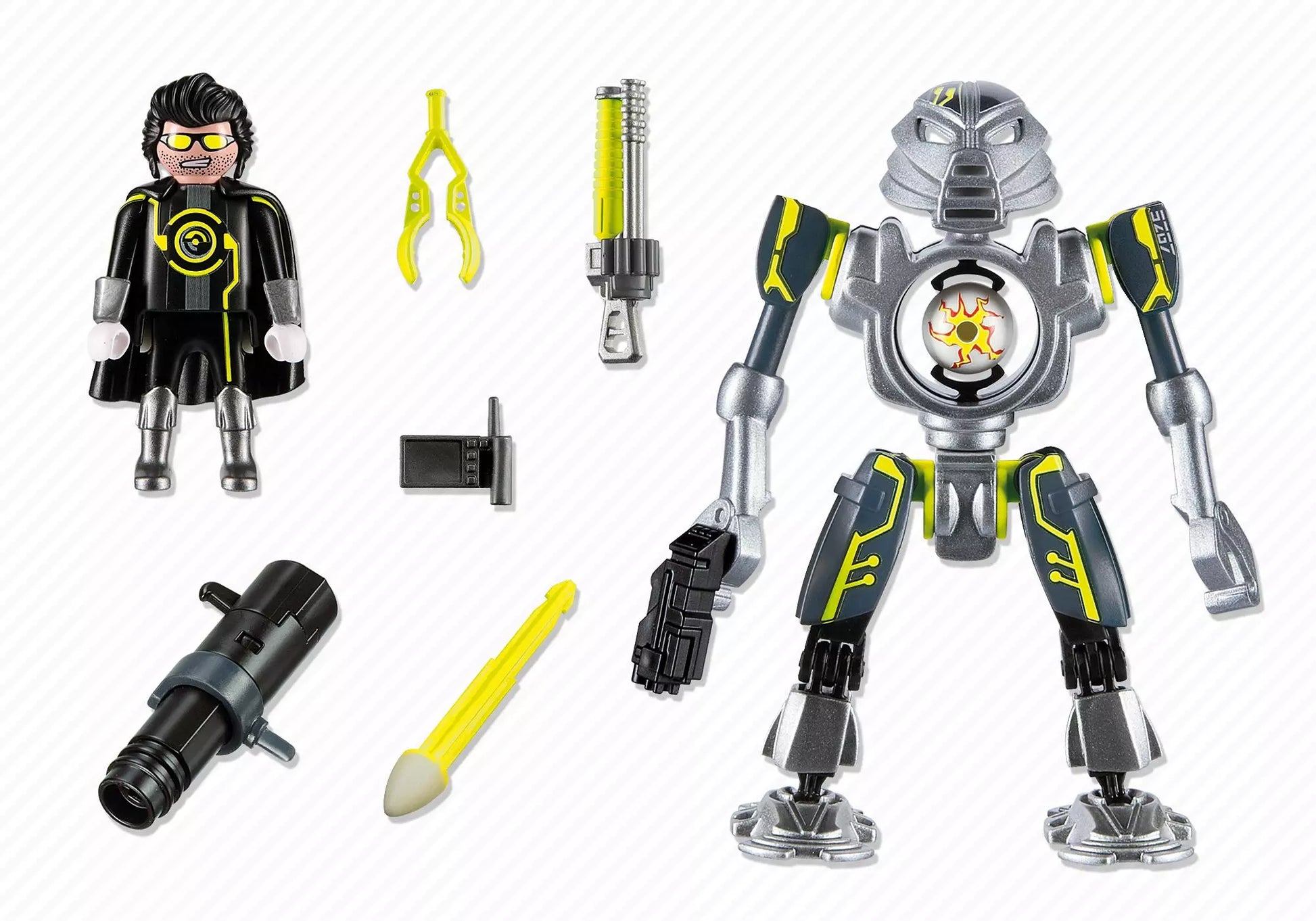 Playmobil 5289 Sammlerstück Top Agents Mega Masters Robo Blaster - plegobil