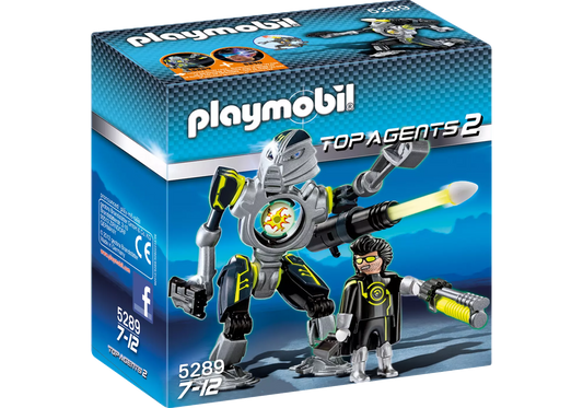Playmobil 5289 Sammlerstück Top Agents Mega Masters Robo Blaster - plegobil