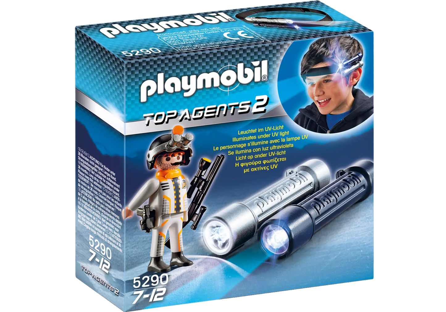 Playmobil 5290 Sammlerstück Top Agents 2 Spylights - plegobil