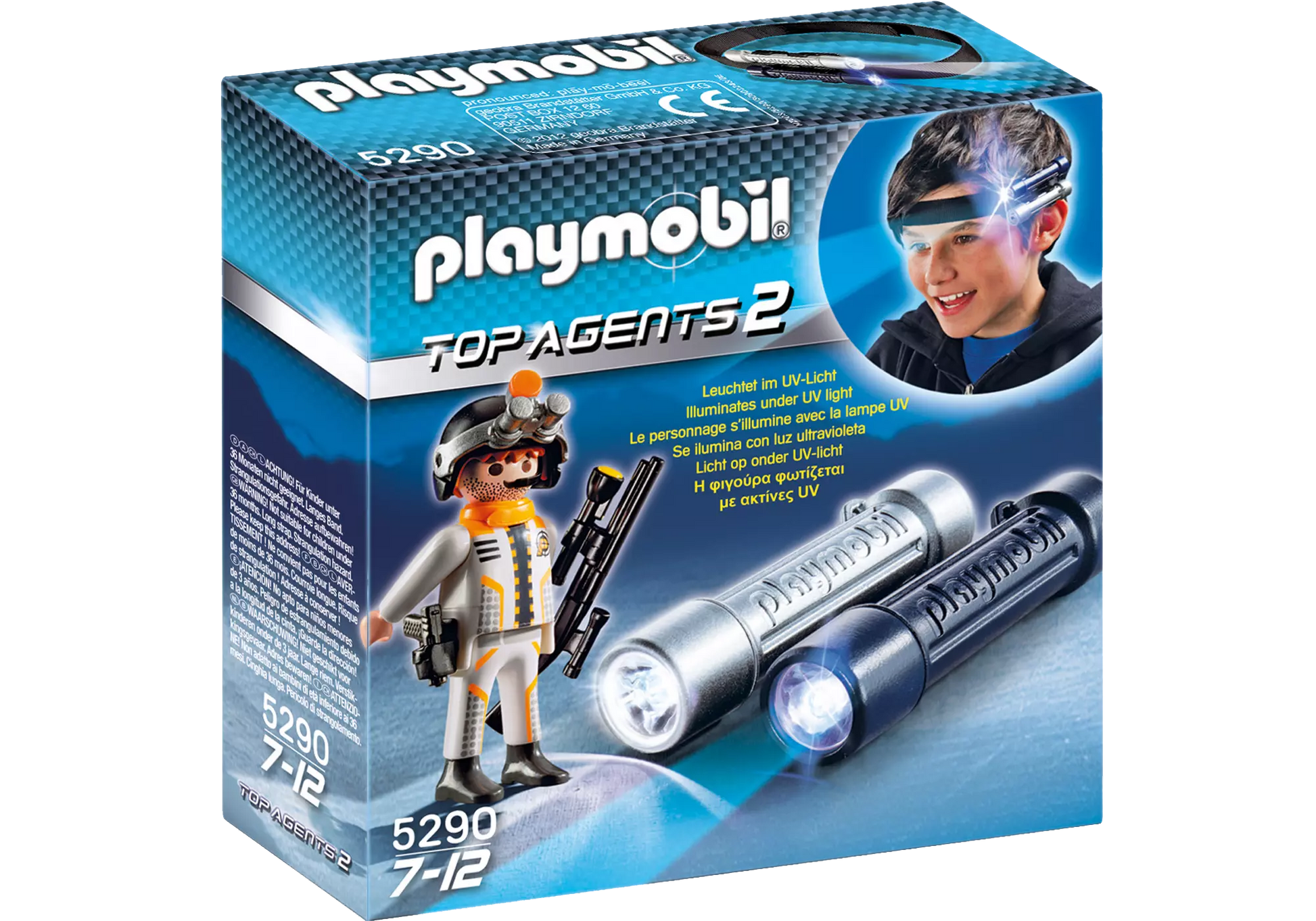 Playmobil 5290 Sammlerstück Top Agents 2 Spylights - plegobil