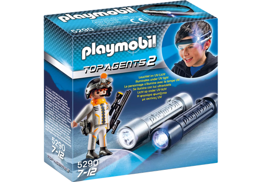Playmobil 5290 Sammlerstück Top Agents 2 Spylights - plegobil
