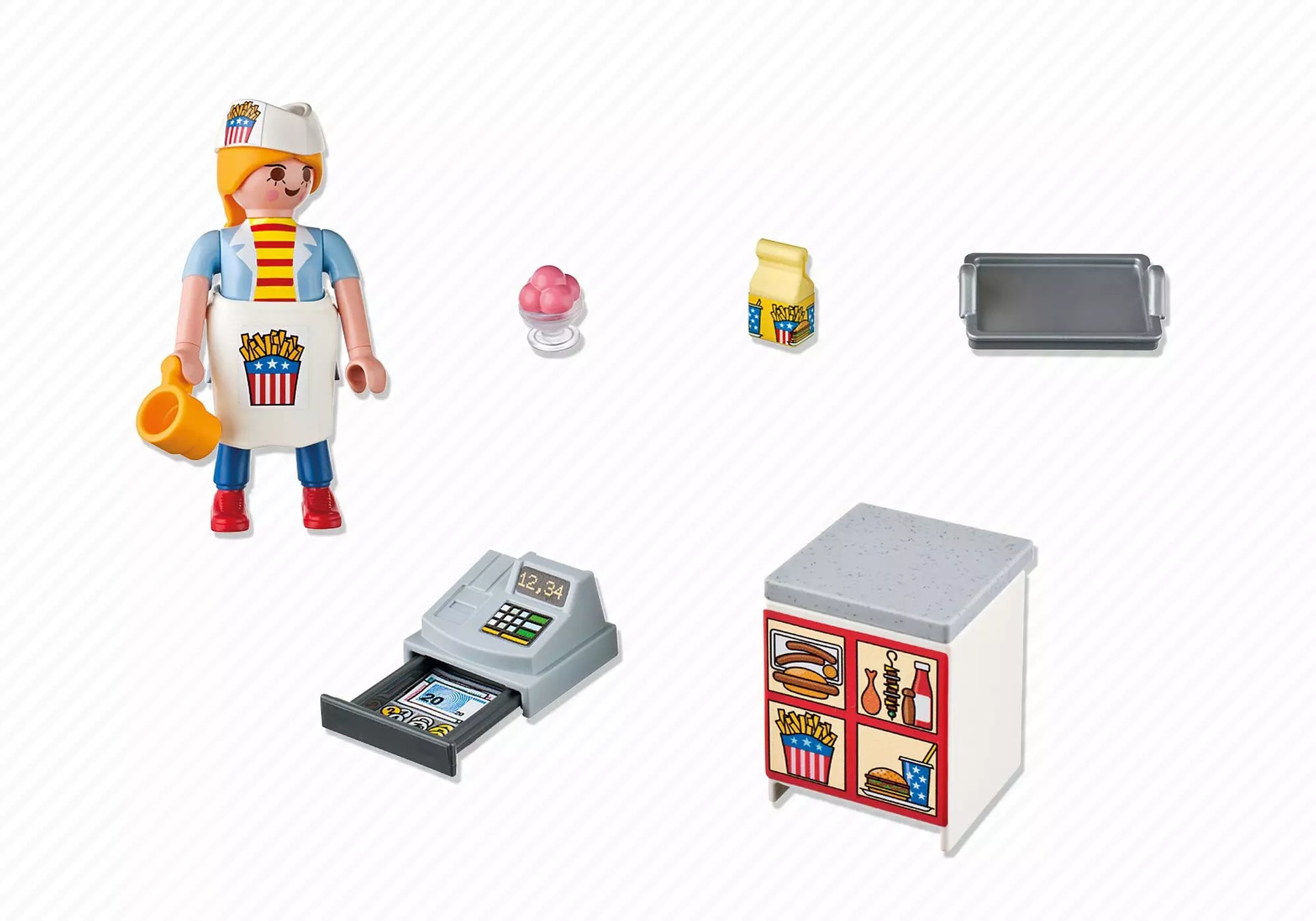 Playmobil 5292 Special Plus Serviererin mit Kasse - plegobil