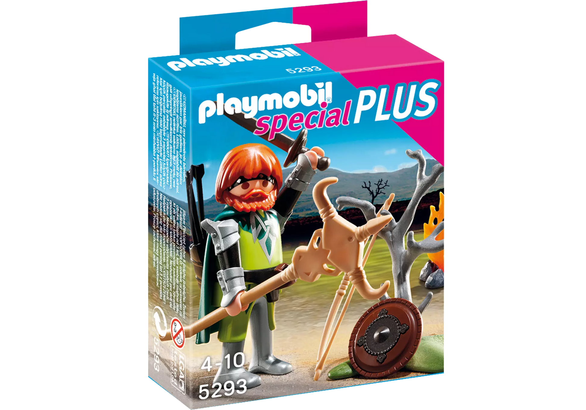 Playmobil 5293 Special Plus Keltenkrieger mit Waffen am Lagerfeuer - plegobil