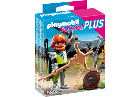 Playmobil 5293 Special Plus Keltenkrieger mit Waffen am Lagerfeuer - plegobil