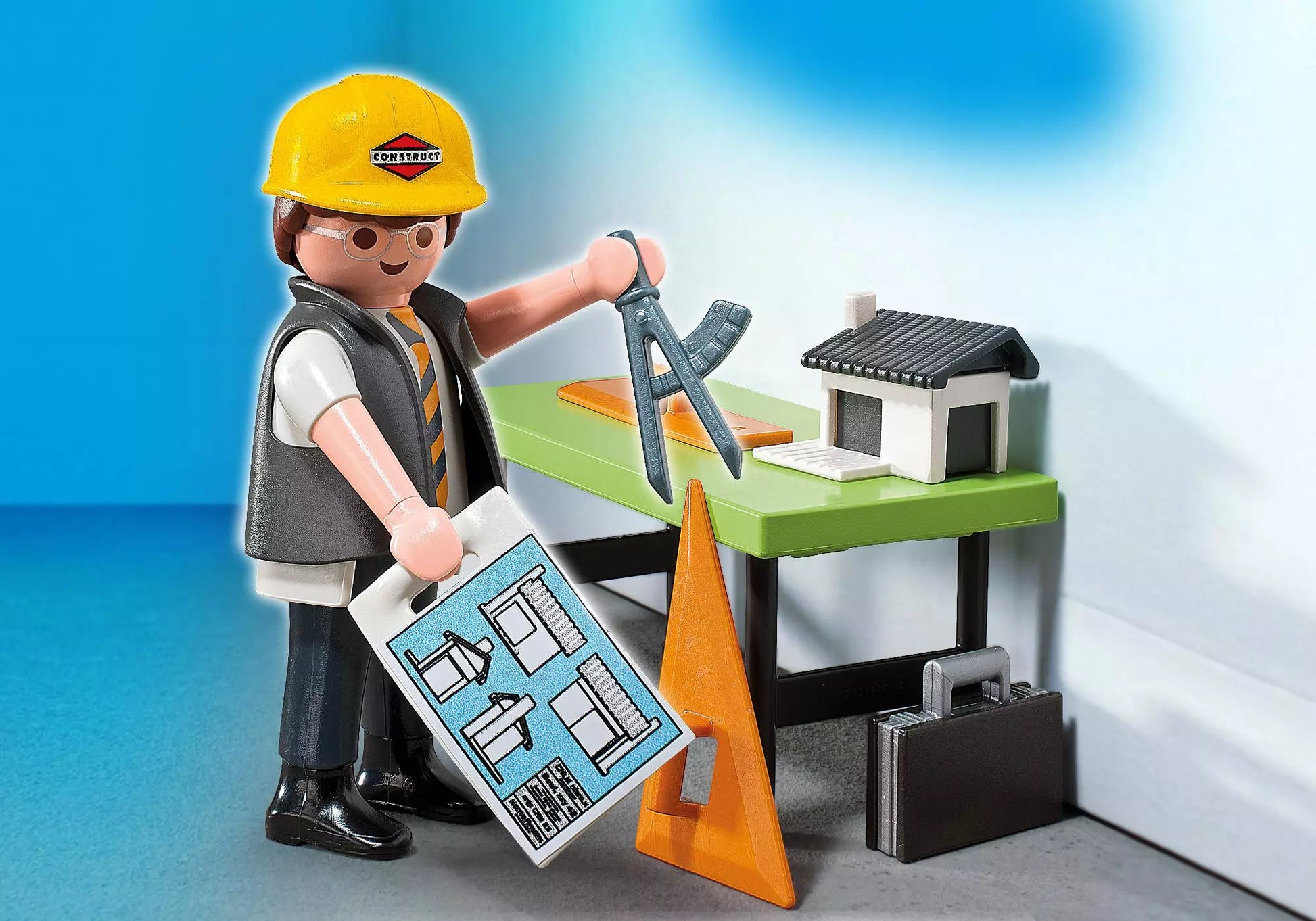 Playmobil 5294 Special Plus Architekt mit Modellbau - plegobil