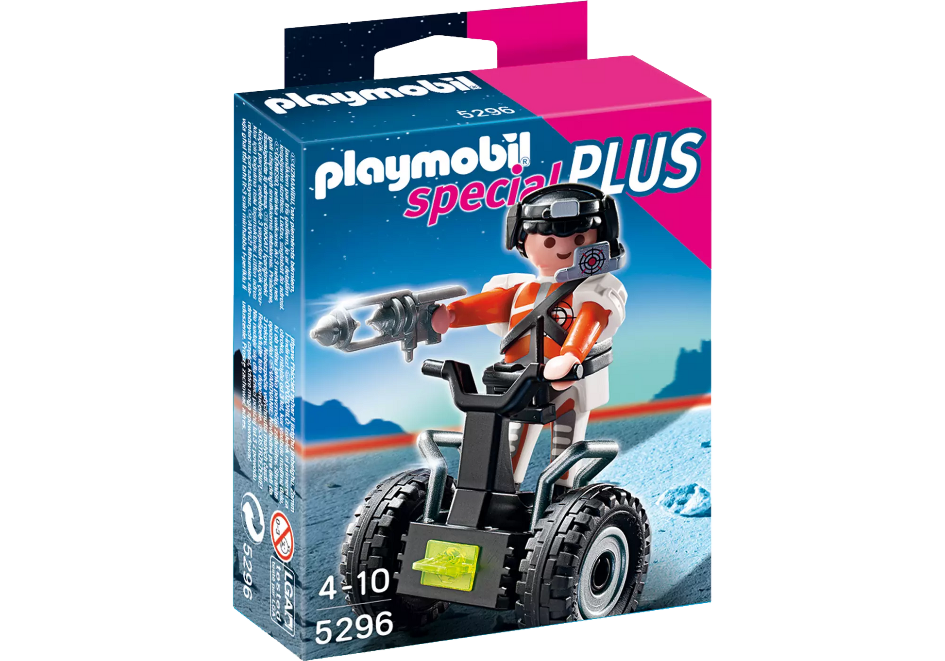 Playmobil 5296 Special Plus Top-Agent mit Balance Racer - plegobil
