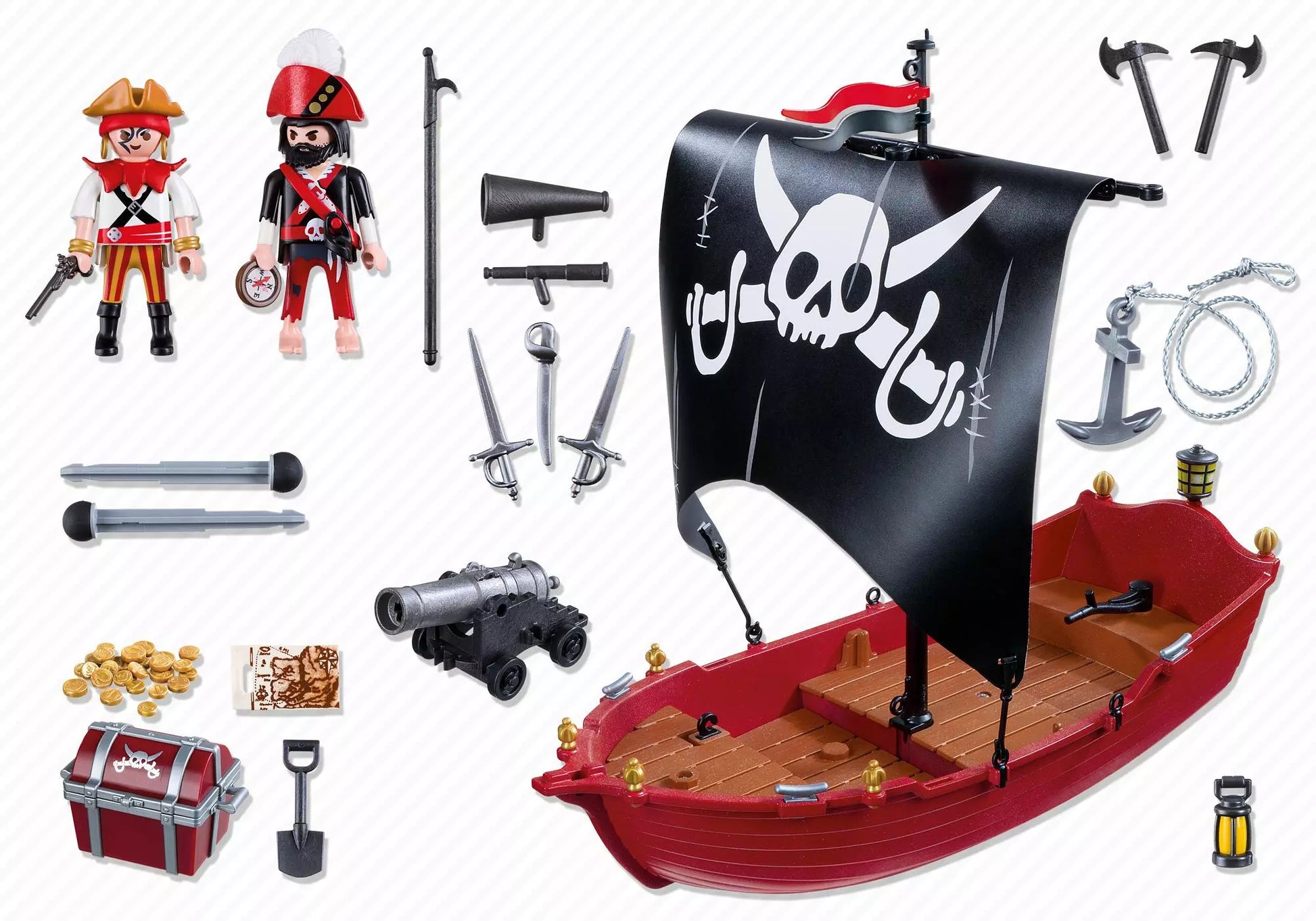 Playmobil 5298 Pirates Totenkopfsegler - plegobil