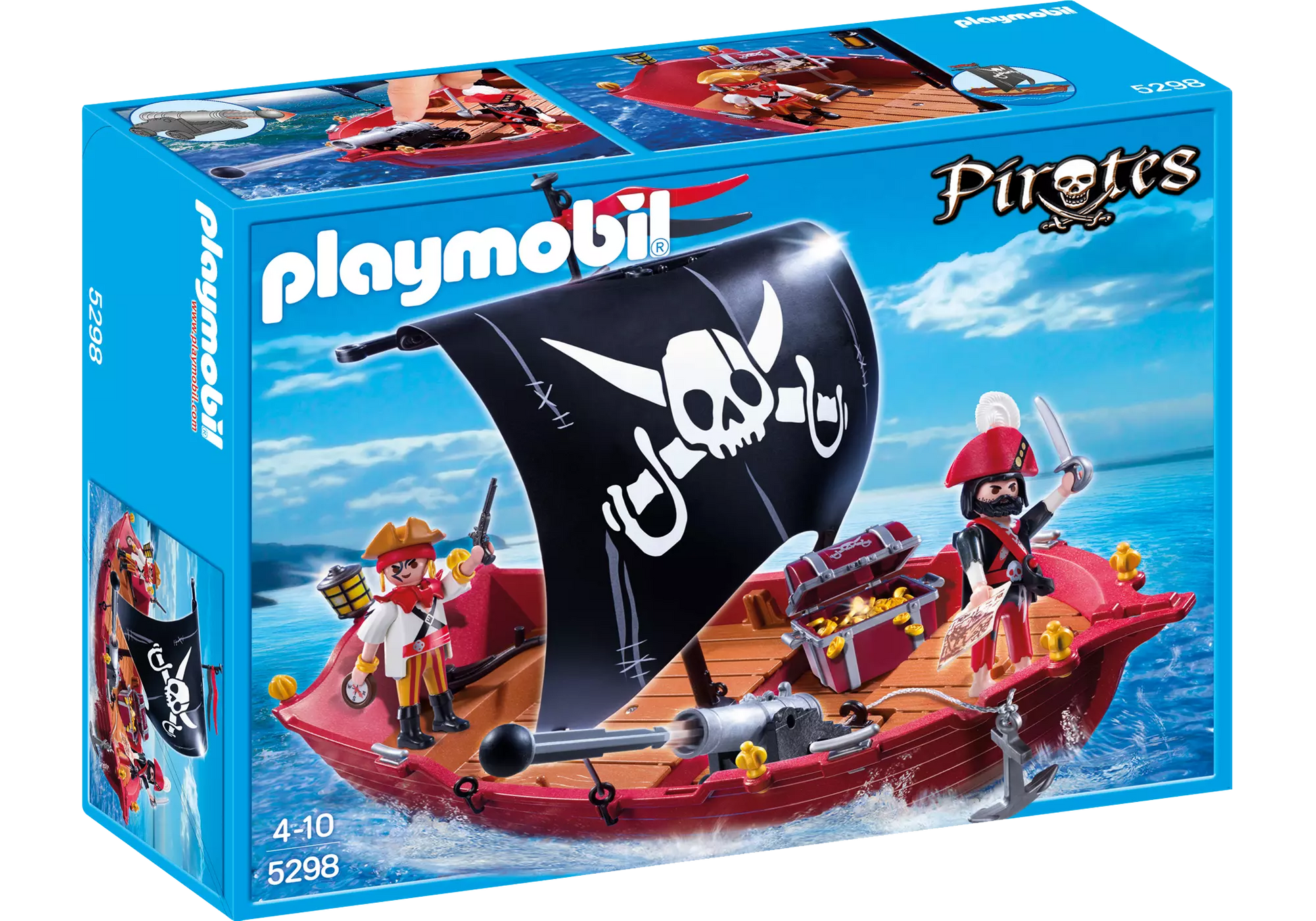 Playmobil 5298 Pirates Totenkopfsegler - plegobil