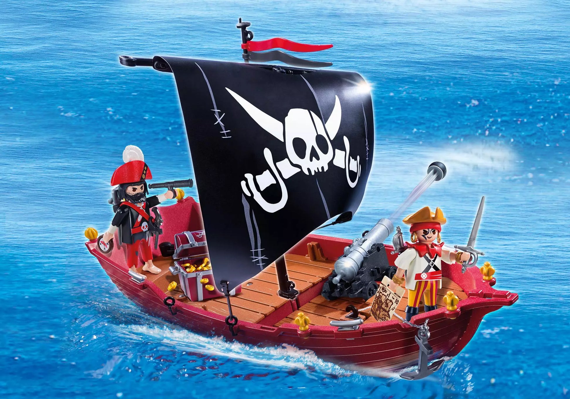 Playmobil 5298 Pirates Totenkopfsegler - plegobil