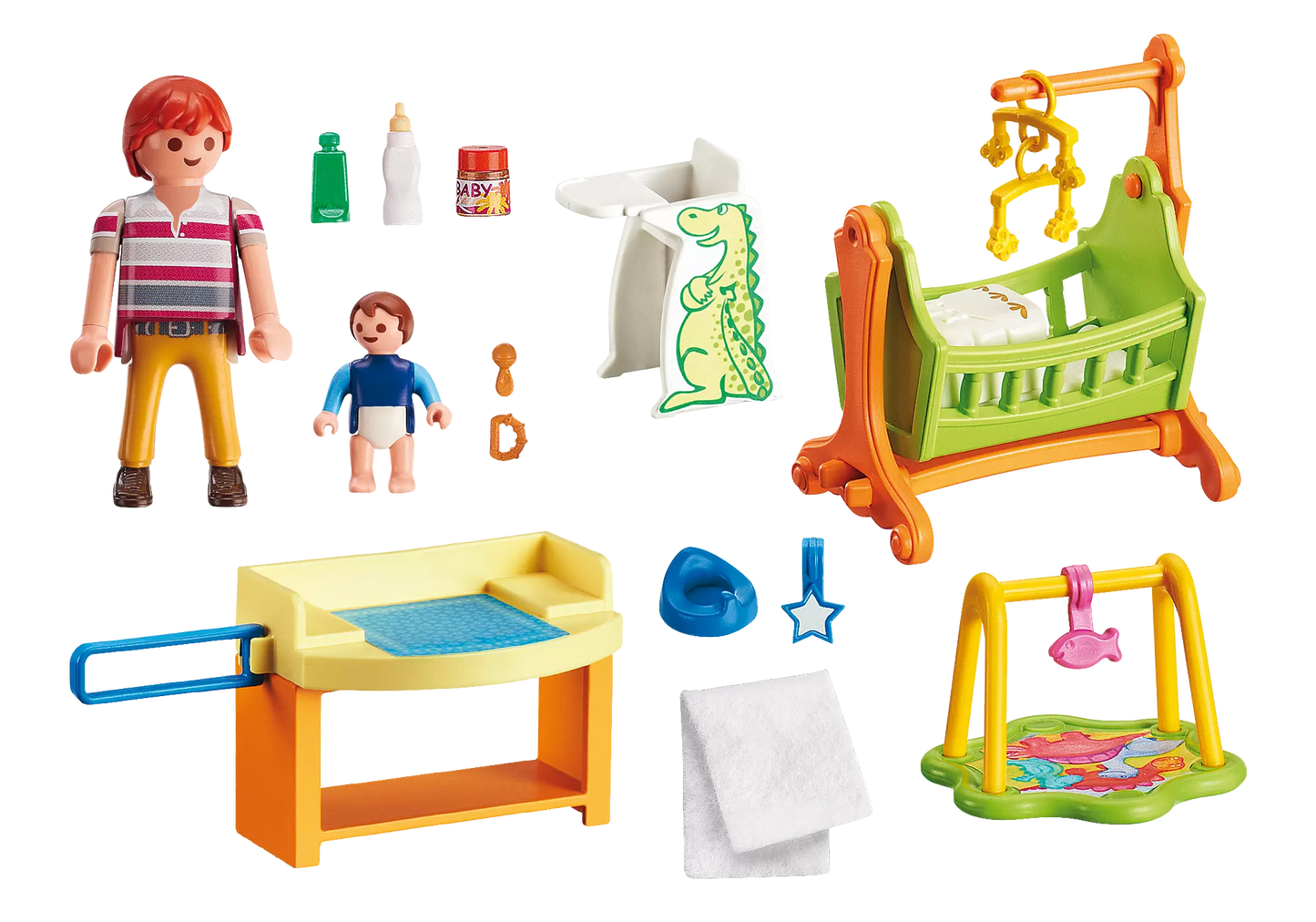 Playmobil 5304 Dollhouse Babyzimmer mit Wiege - plegobil