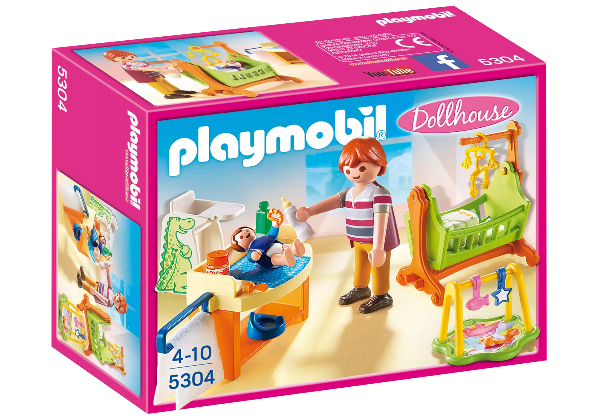 Playmobil 5304 Dollhouse Babyzimmer mit Wiege - plegobil