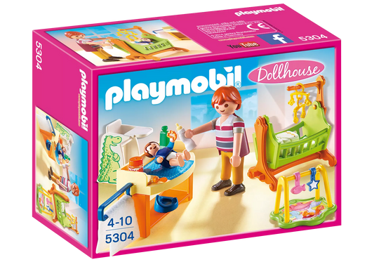 Playmobil 5304 Dollhouse Babyzimmer mit Wiege - plegobil