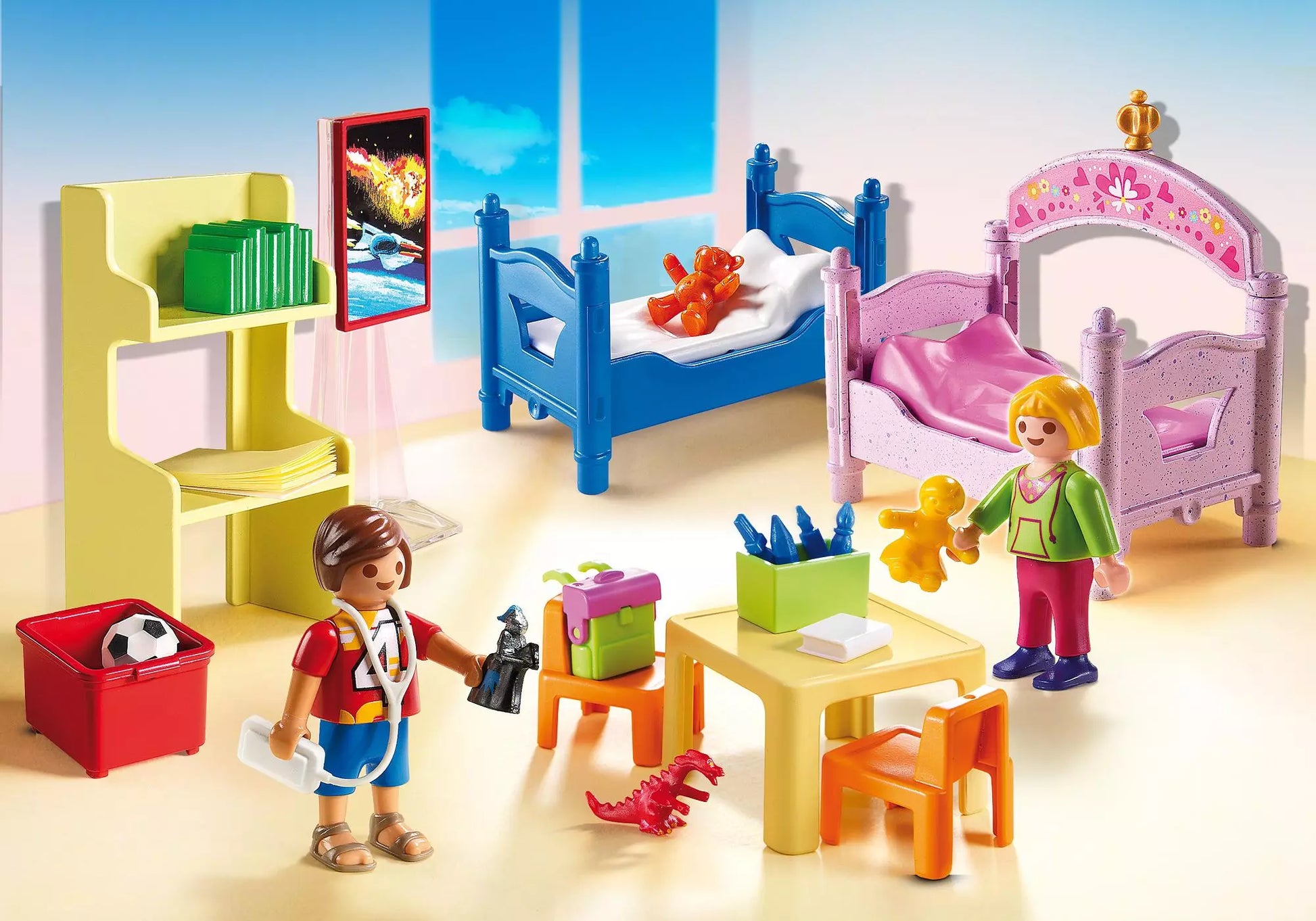 Playmobil 5306 Dollhouse Buntes Kinderzimmer - plegobil