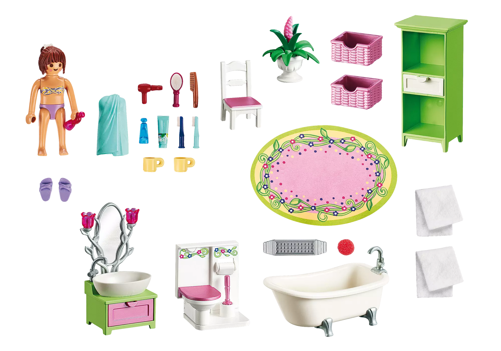 Playmobil 5307 Dollhouse Romantik Bad - plegobil