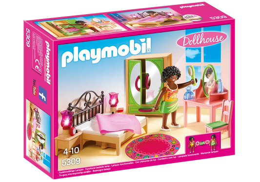 Playmobil 5309 Dollhouse Schlafzimmer mit Schminktisch - plegobil