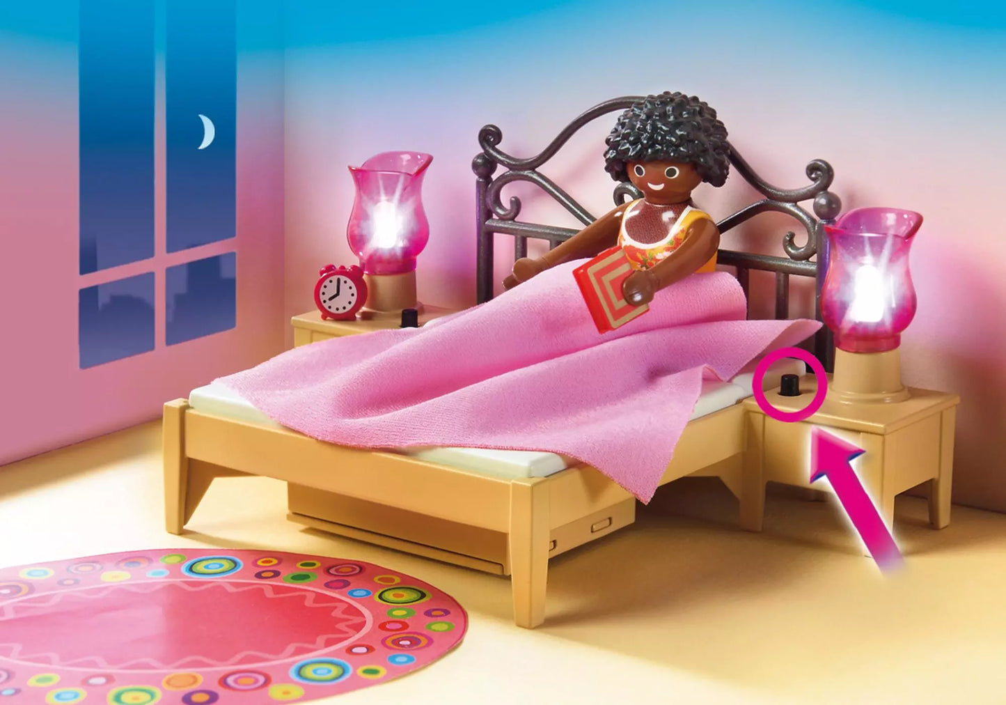 Playmobil 5309 Dollhouse Schlafzimmer mit Schminktisch - plegobil