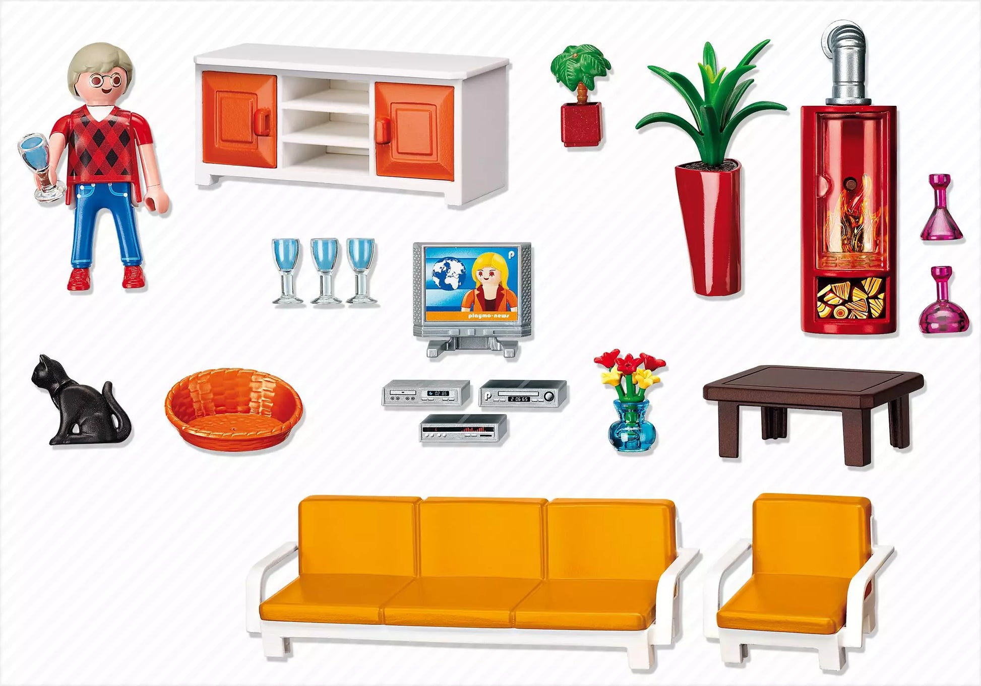 Playmobil 5332 City Life Behagliches Wohnzimmer - plegobil