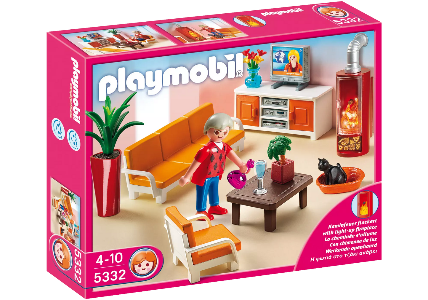 Playmobil 5332 City Life Behagliches Wohnzimmer - plegobil