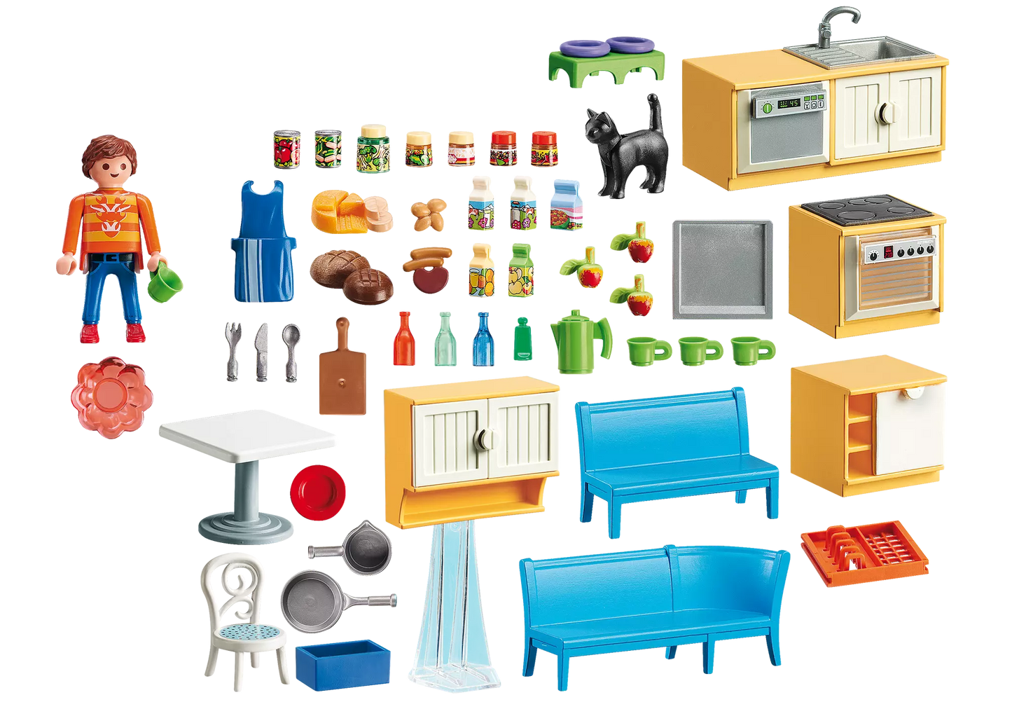 Playmobil 5336 Dollhouse Einbauküche mit Sitzecke - plegobil