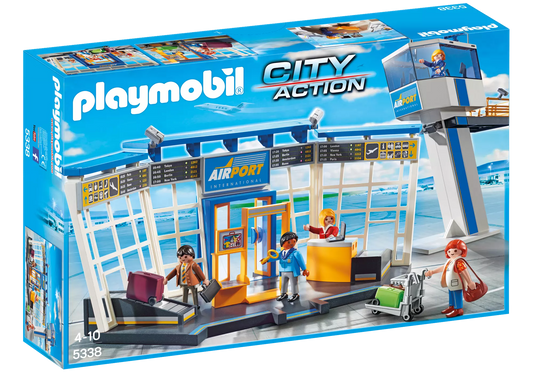 Playmobil 5338 City Action City-Flughafen mit Tower - plegobil