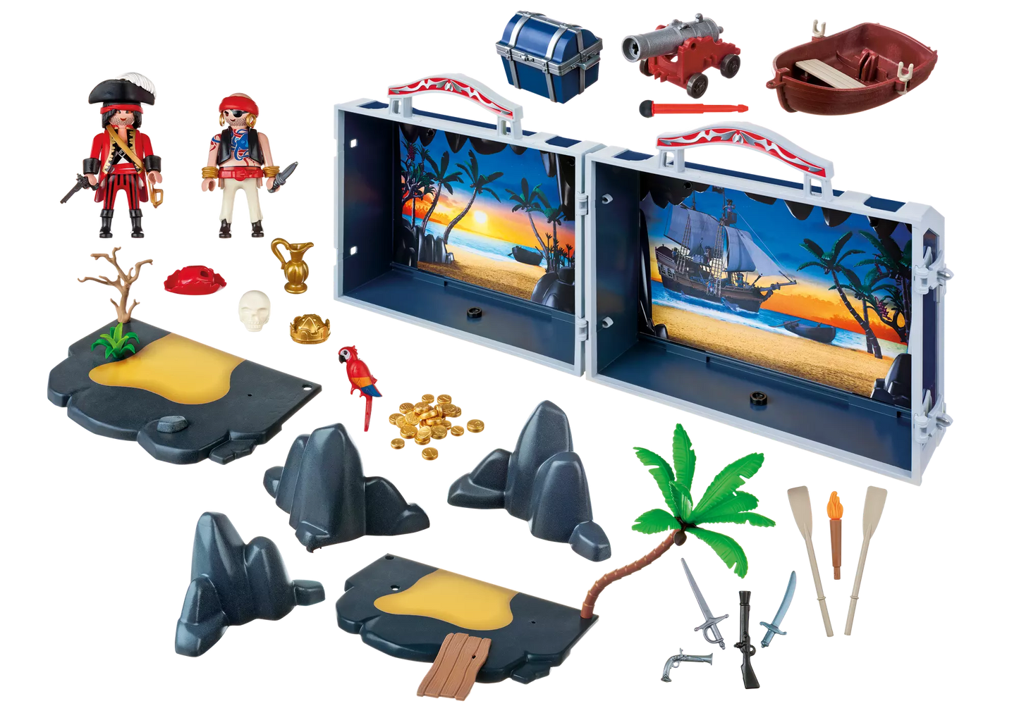 Playmobil 5347 Pirates Piratenschatzkoffer - plegobil