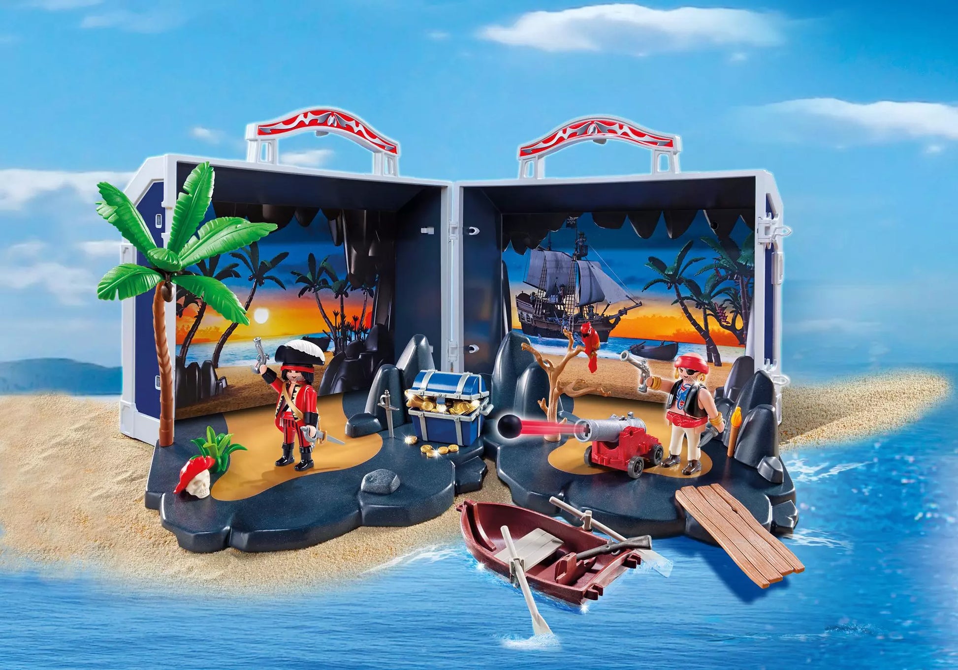 Playmobil 5347 Pirates Piratenschatzkoffer - plegobil