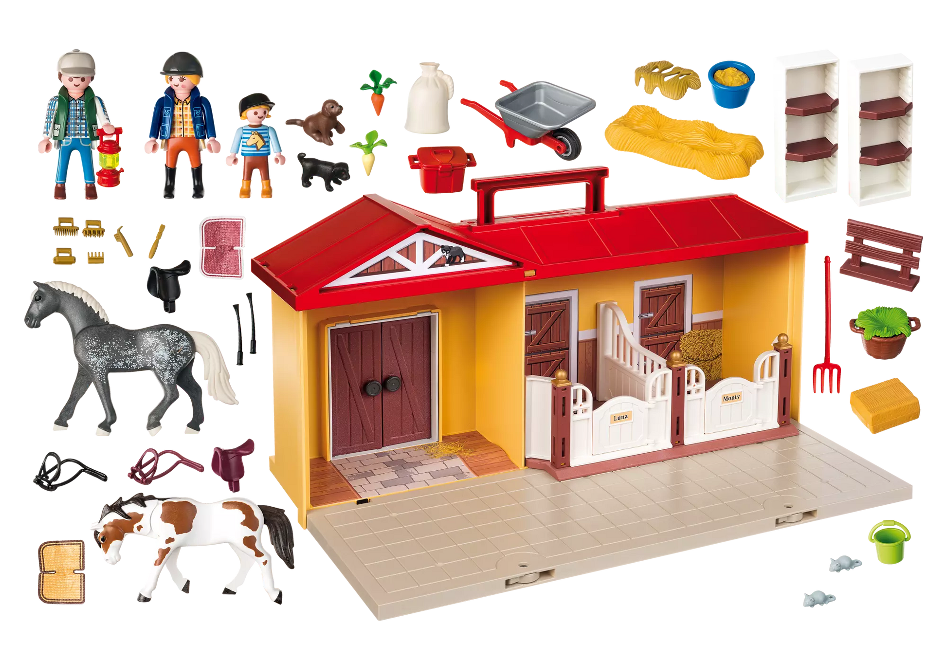 Playmobil 5348 Country Mein Mitnehm Pferdestall - plegobil