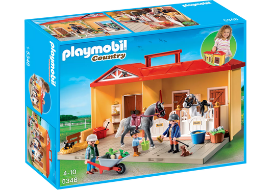 Playmobil 5348 Country Mein Mitnehm Pferdestall - plegobil