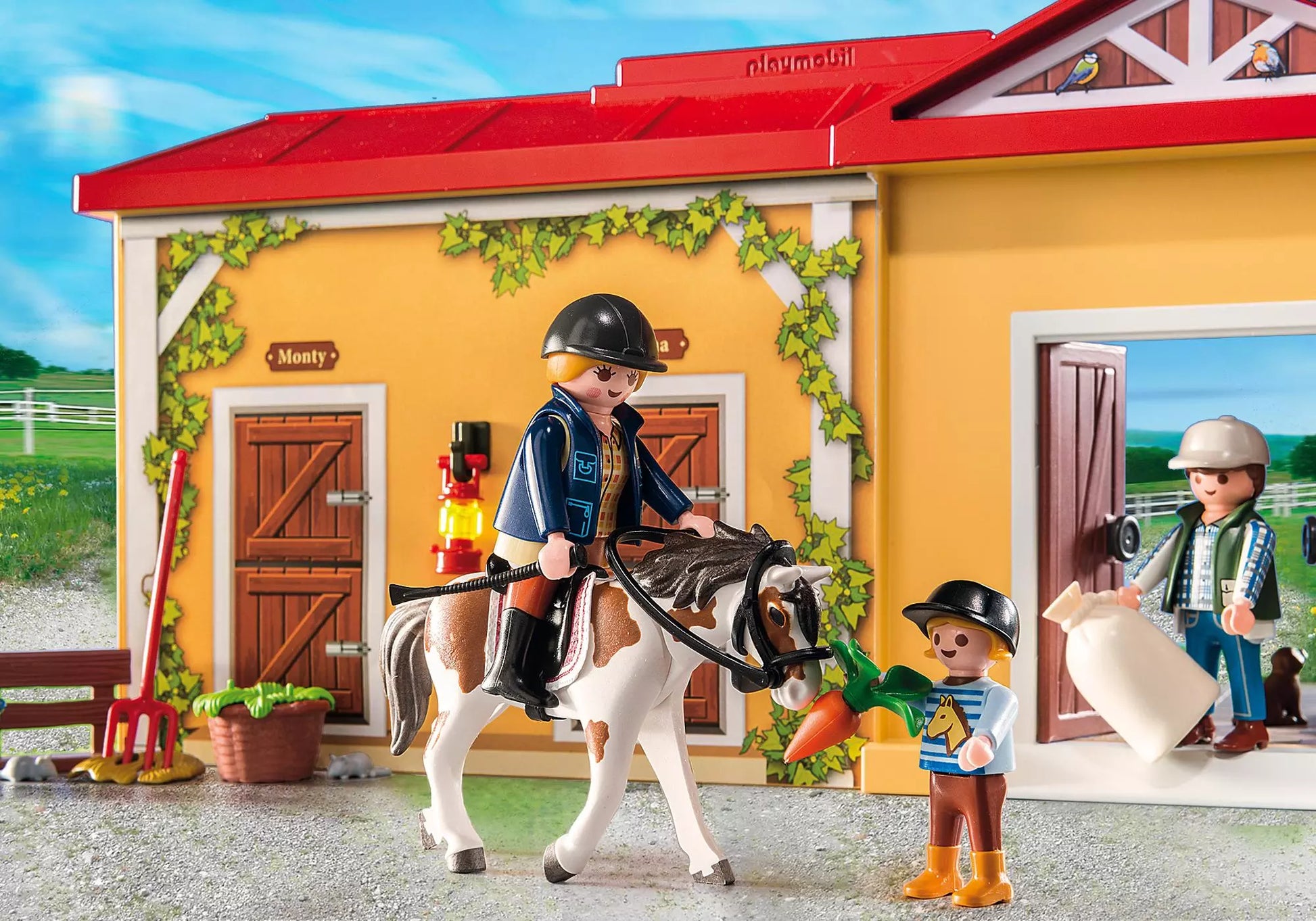 Playmobil 5348 Country Mein Mitnehm Pferdestall - plegobil