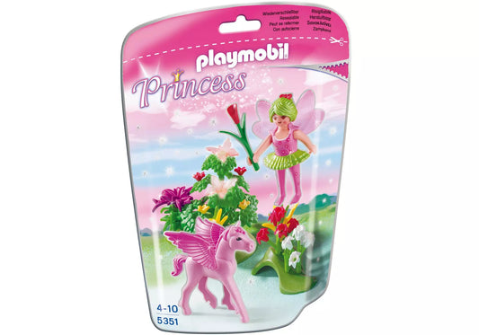 Playmobil 5351 Fairies Frühlingsfee mit Pegasusbaby - plegobil