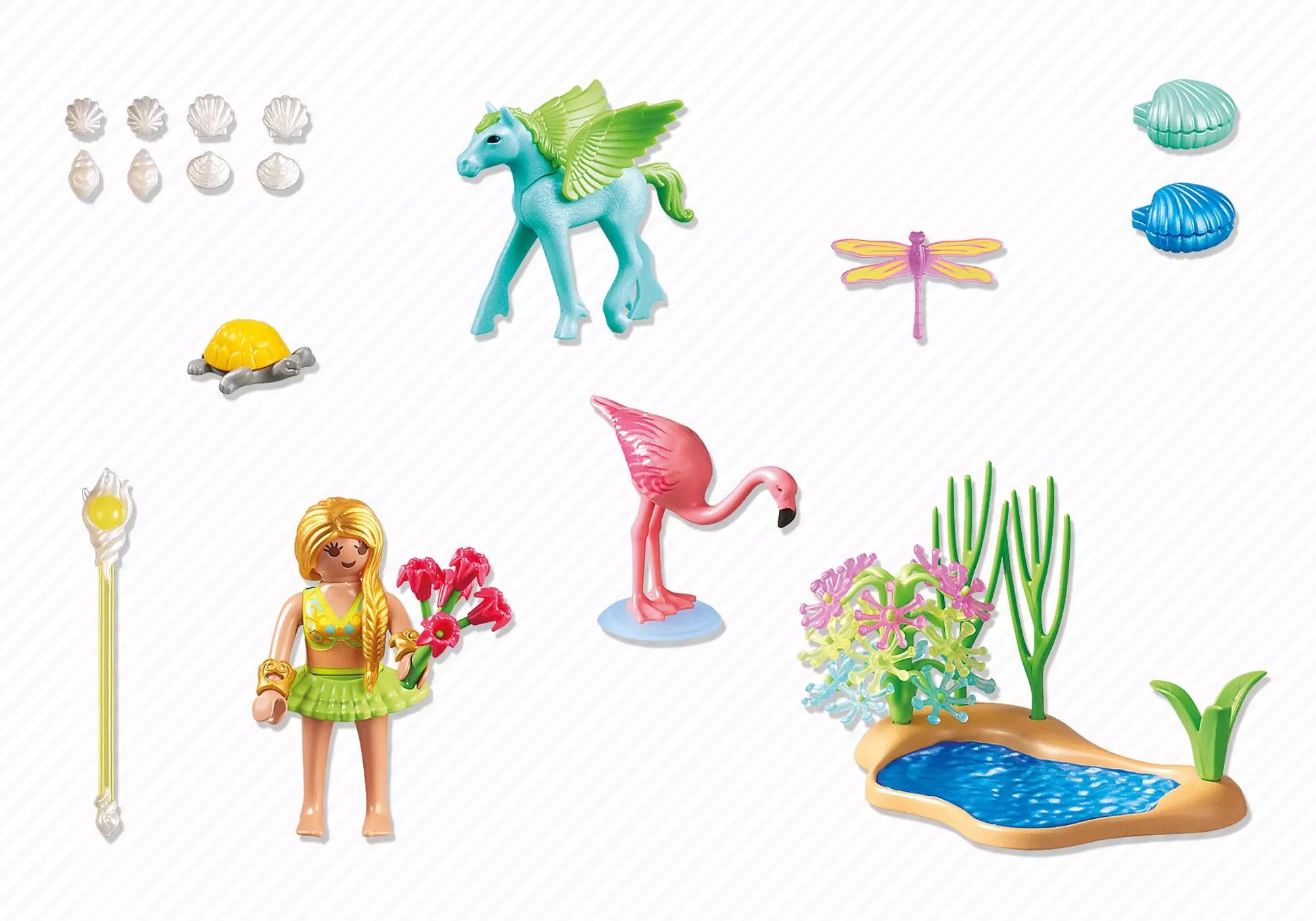 Playmobil 5352 Princess Sonnenfee mit Pegasusbaby Sommerwind - plegobil