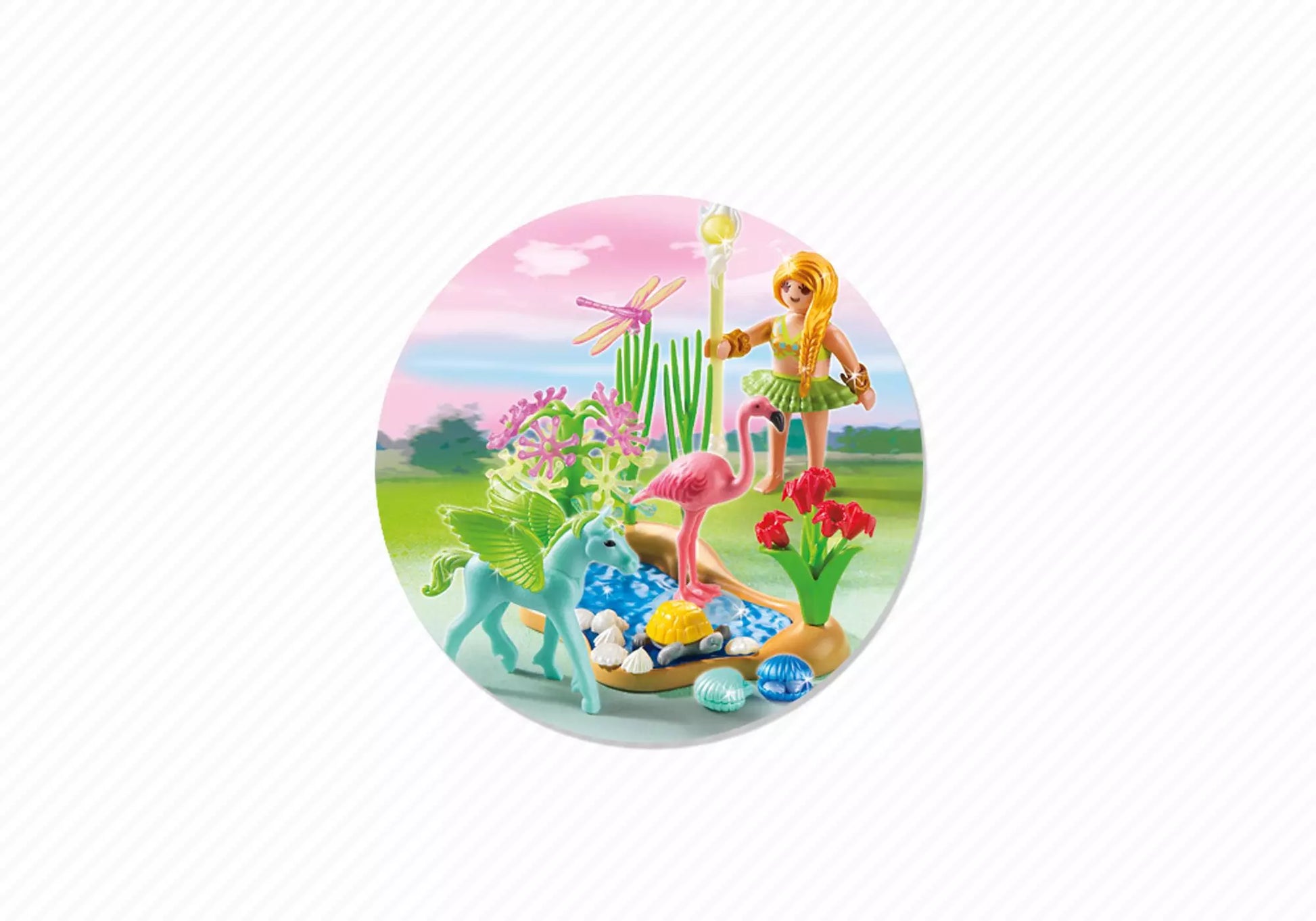 Playmobil 5352 Princess Sonnenfee mit Pegasusbaby Sommerwind - plegobil