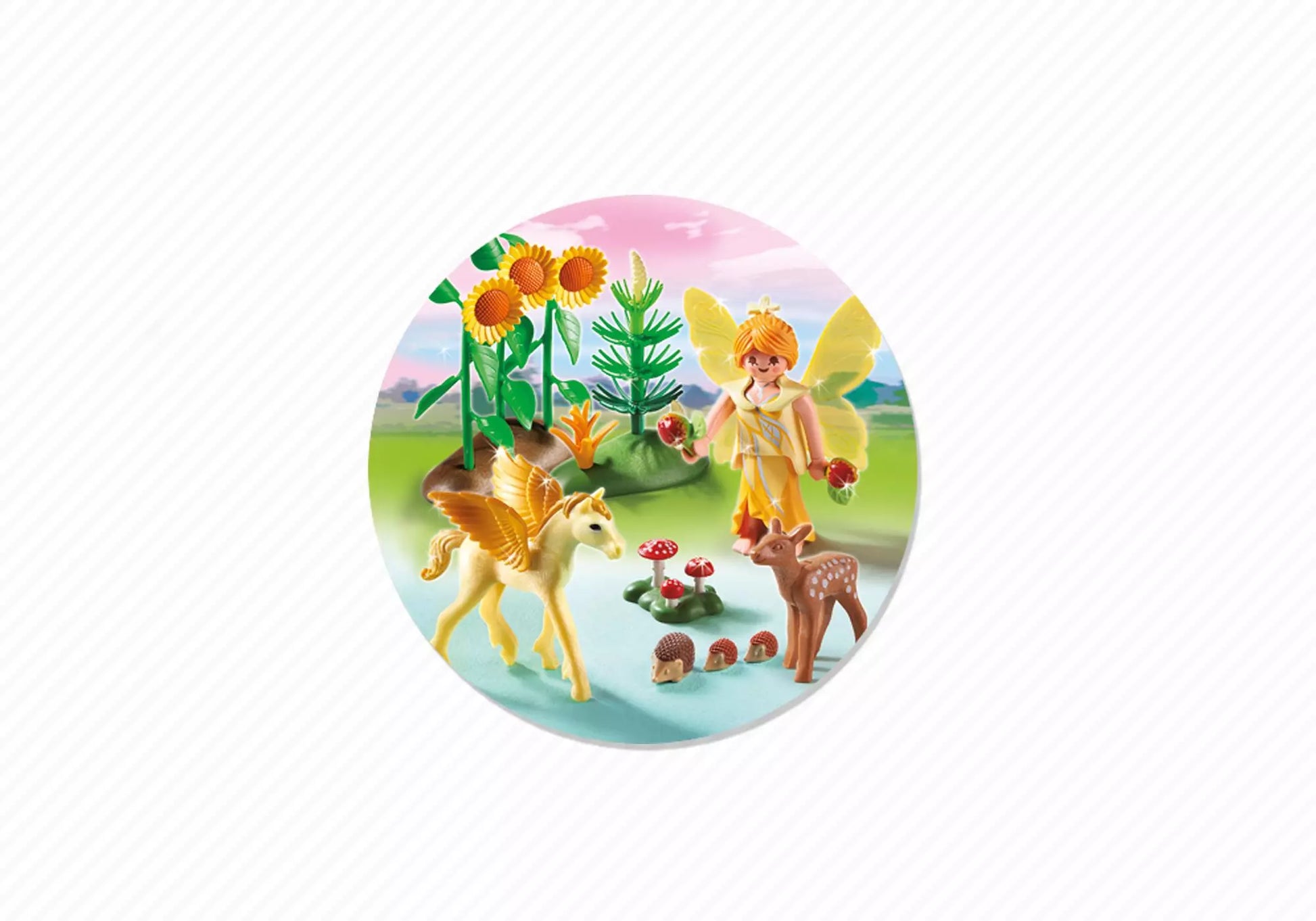 Playmobil 5352 Princess Sonnenfee mit Pegasusbaby Sommerwind - plegobil
