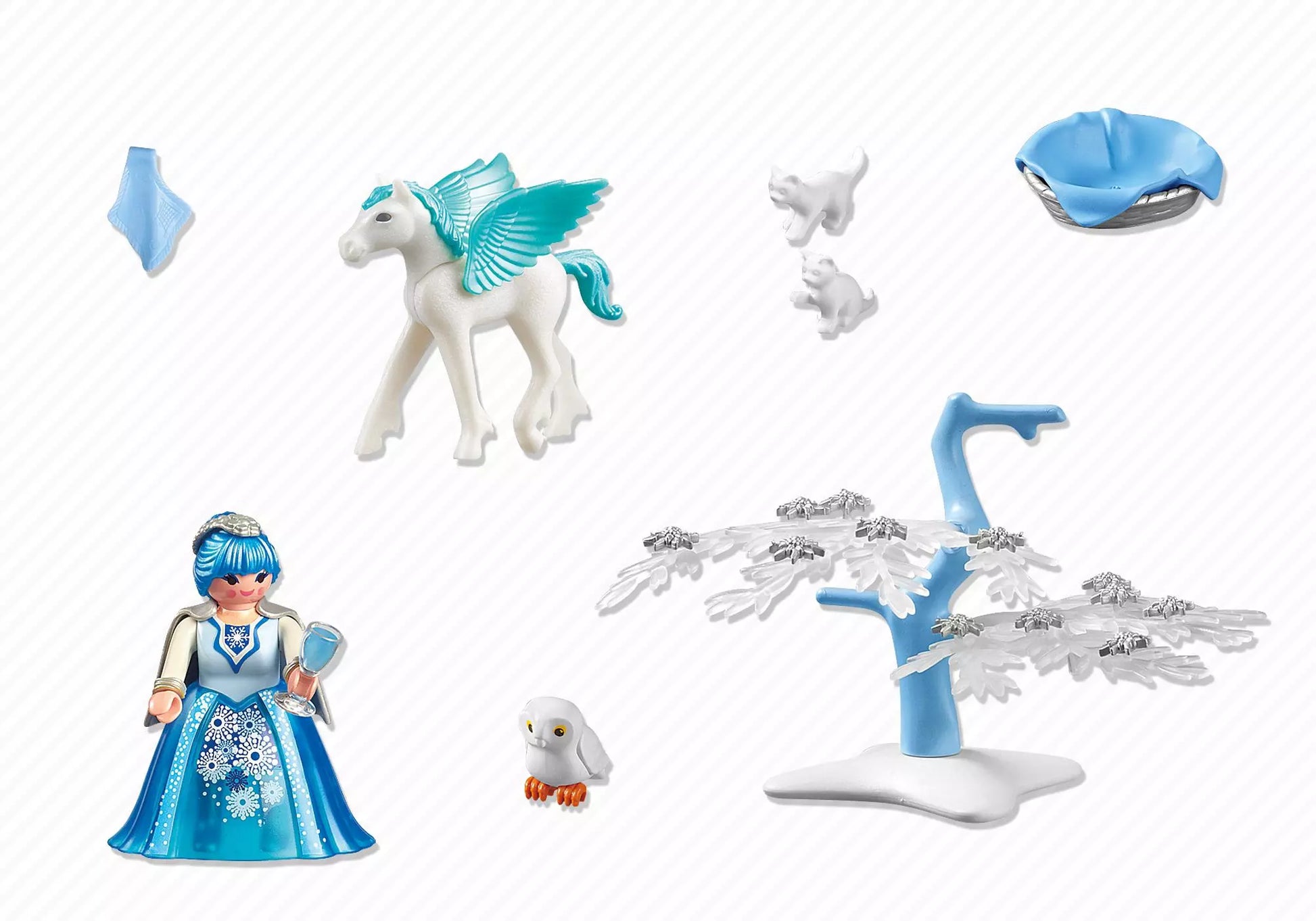 Playmobil 5354 Princess Winterkönigin mit Pegasusbaby - plegobil